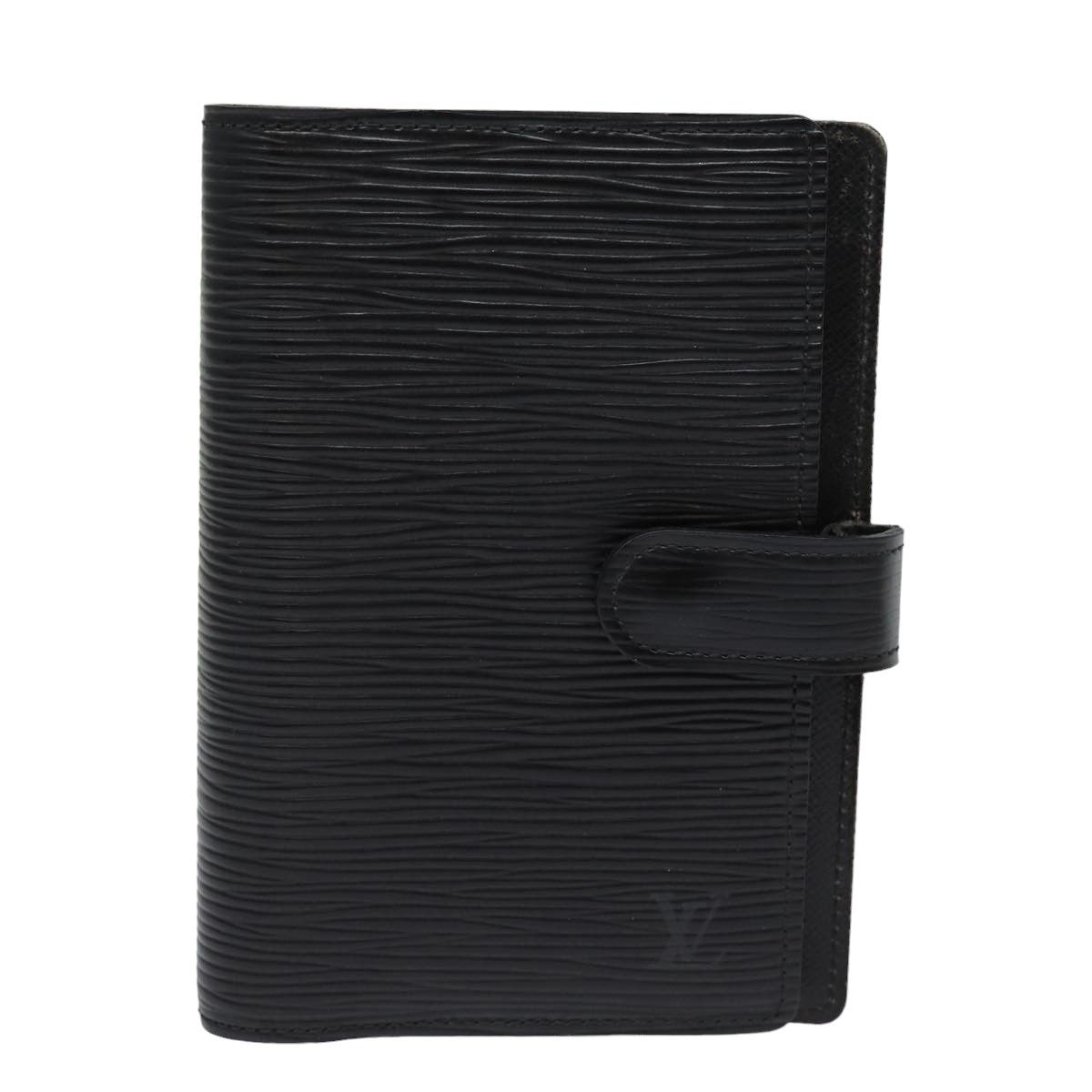 Louis Vuitton Couverture Agenda De Bureau Black Leather Wallet Size ONE SIZE - 1 Thumbnail