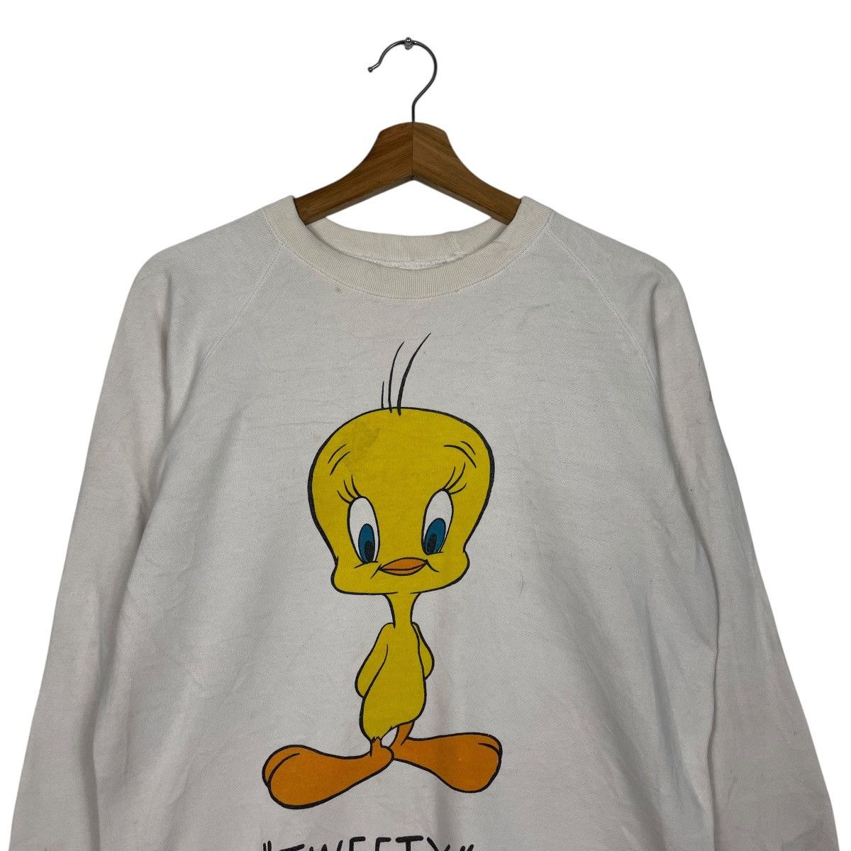 Warner Bros Vintage 70s Warner Bros Tweety Sweatshirt Size US S / EU 44-46 / 1 - 2 Thumbnail