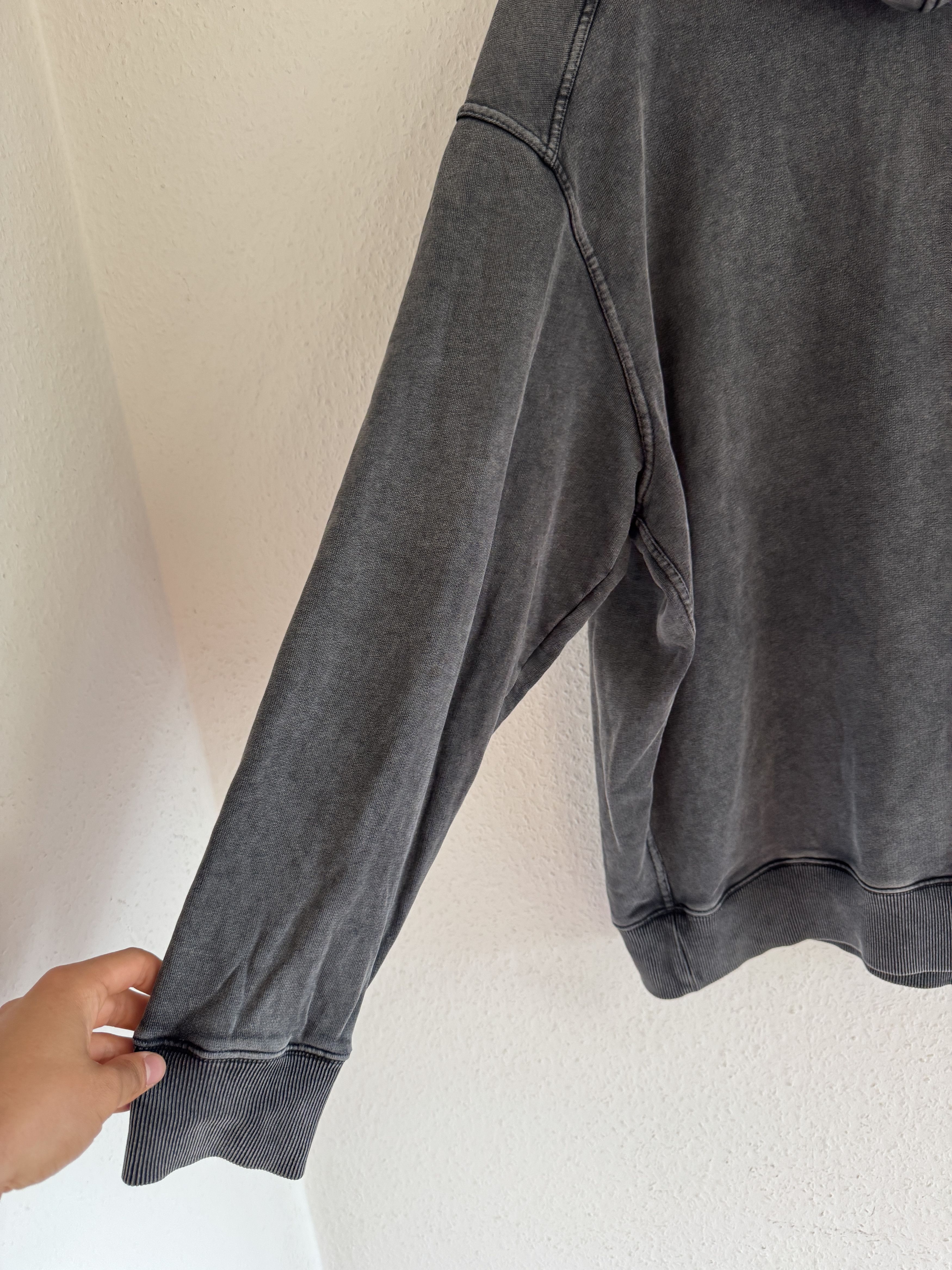 Givenchy SAMPLE Oversized washed black logo hoodie Size US XL / EU 56 / 4 - 9 Thumbnail
