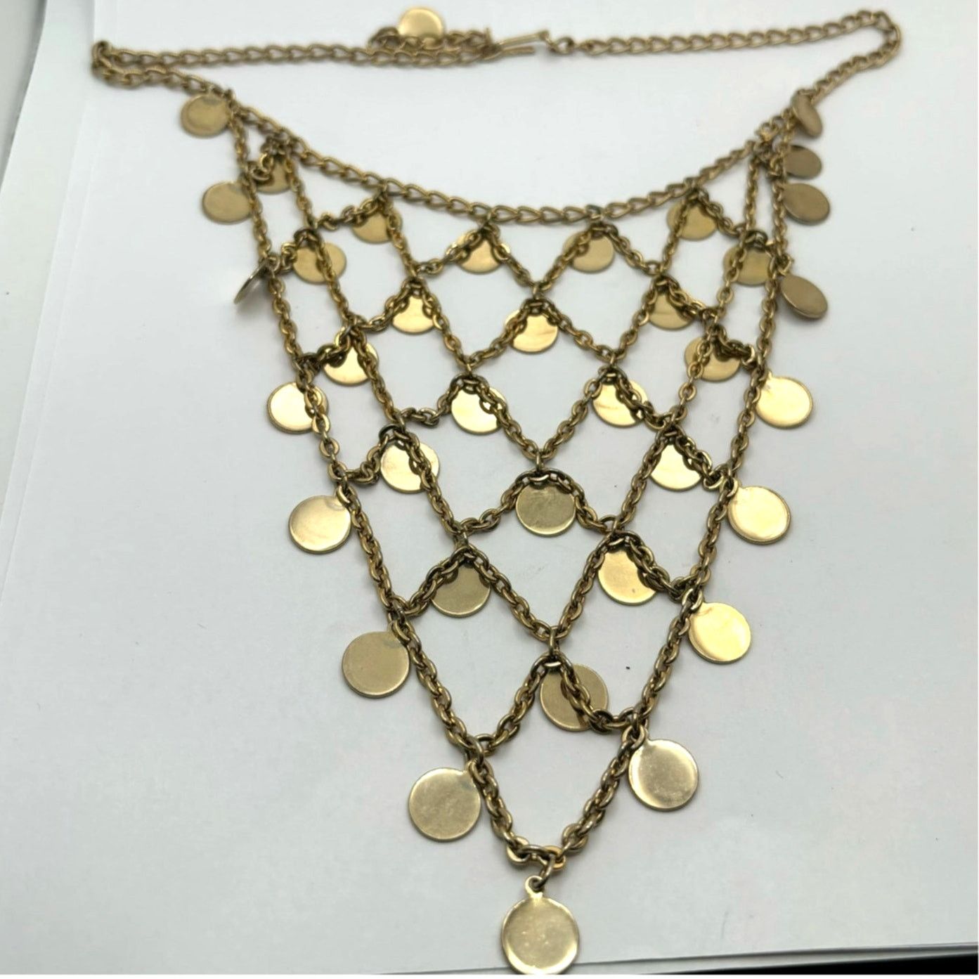 Other Gold Drop Waterfall Necklace Size ONE SIZE - 2 Thumbnail