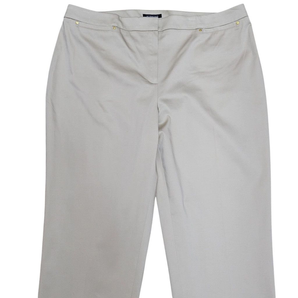 Jones New York Jones New York Collection Stretch Classic Pants 16 Women Size 38" / US 16 / IT 52 - 3 Thumbnail