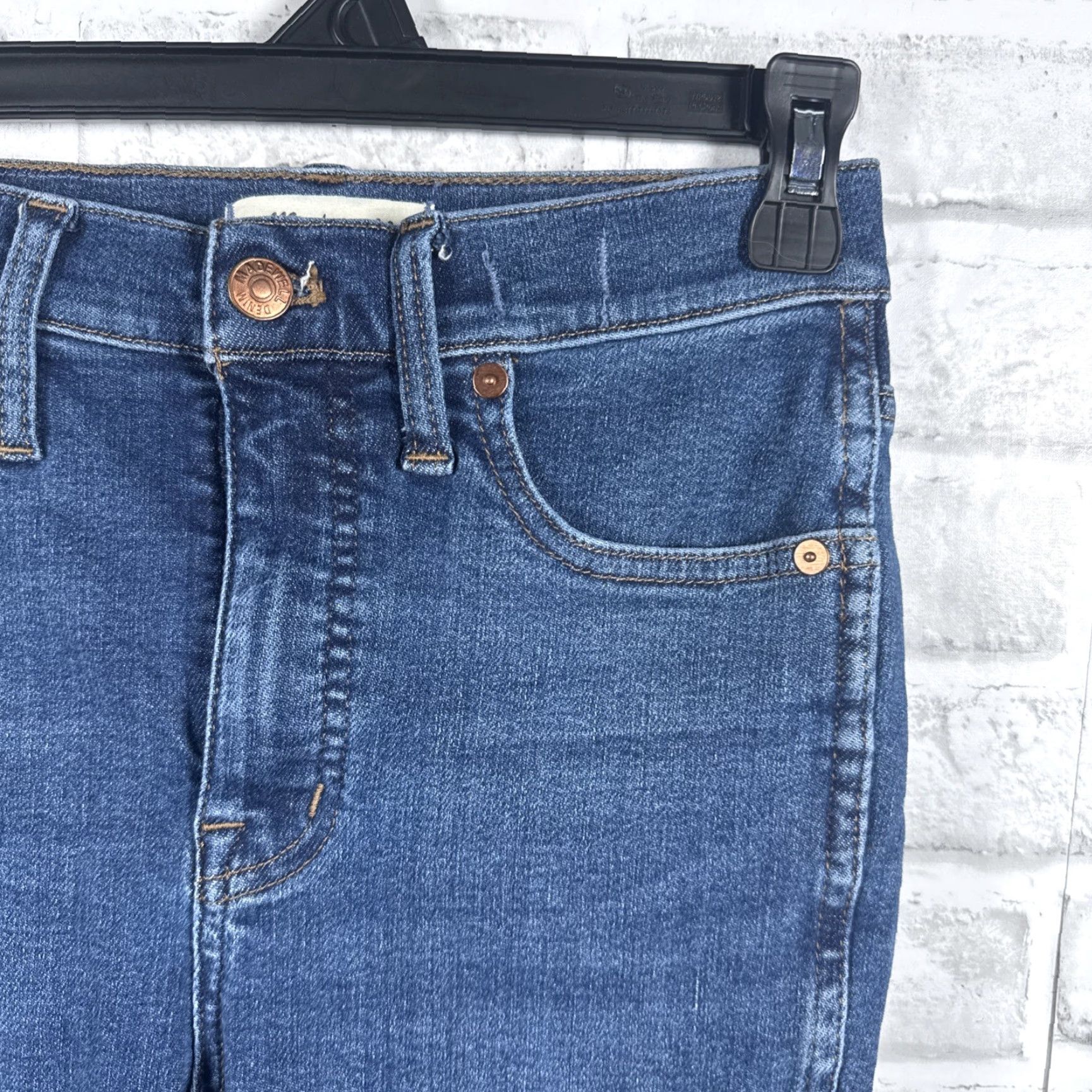 Madewell Madewell 10” High Rise Blue Jeans Womens Size 24 x 28 Size 42" / US 20 - 2 Thumbnail