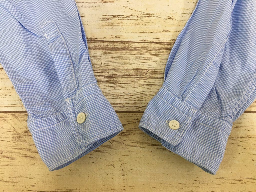 Comme des Garcons Homme Shirt Front Switch Long Sleeve Blue Size US L / EU 52-54 / 3 - 8 Thumbnail