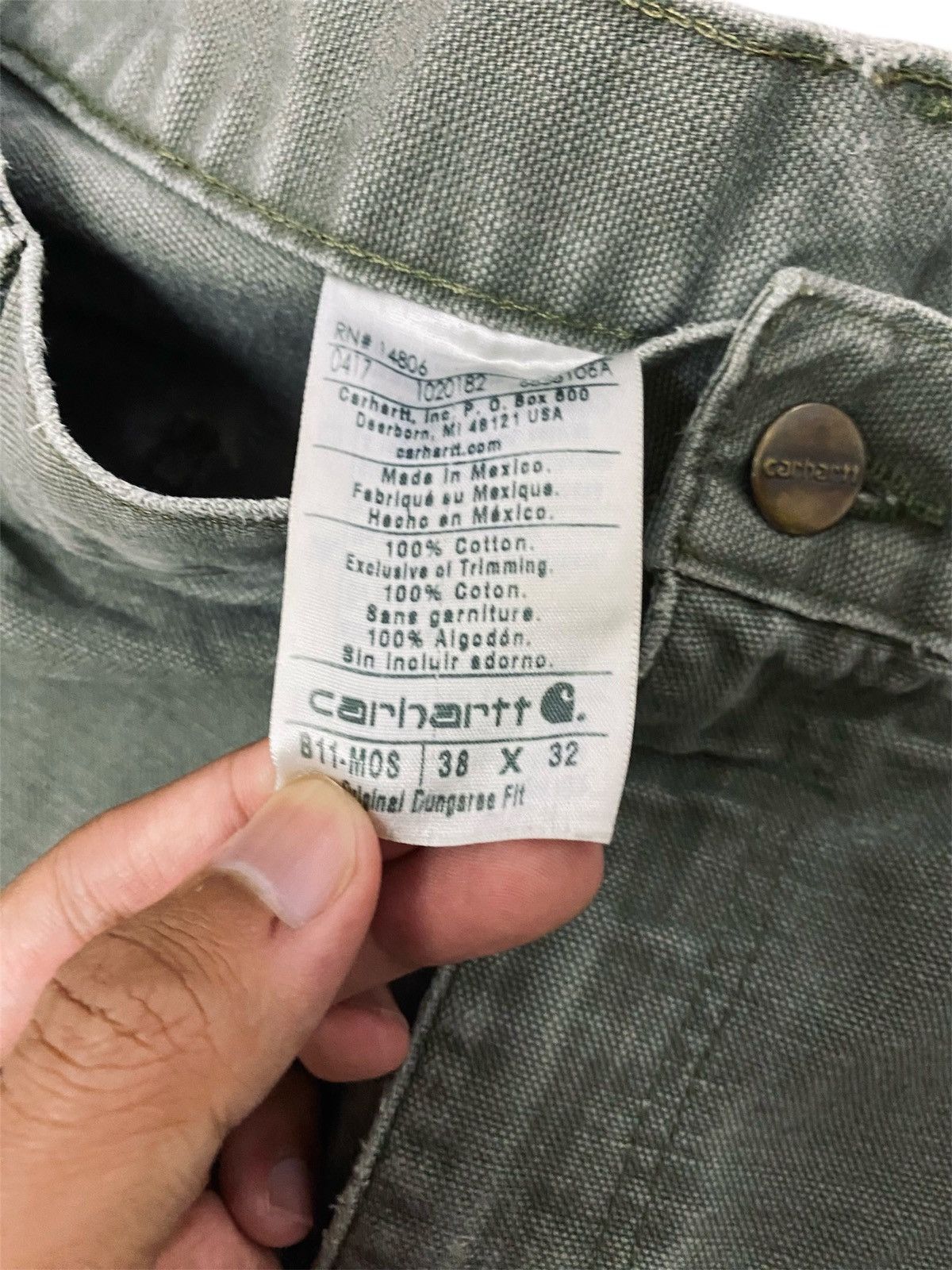 Carhartt Vintage Carhartt Carpenter Pants Size US 38 / EU 54 - 4 Thumbnail