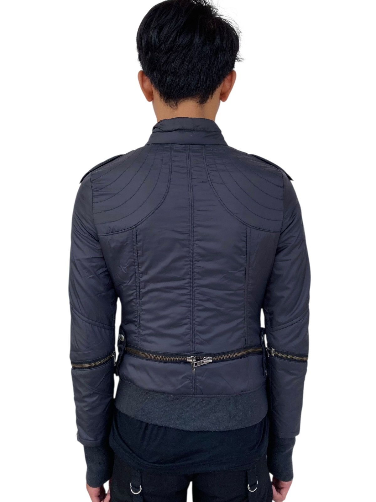 If Six Was Nine 2000s SLY - Multizip Cyber Jacket Size US M / EU 48-50 / 2 - 5 Thumbnail
