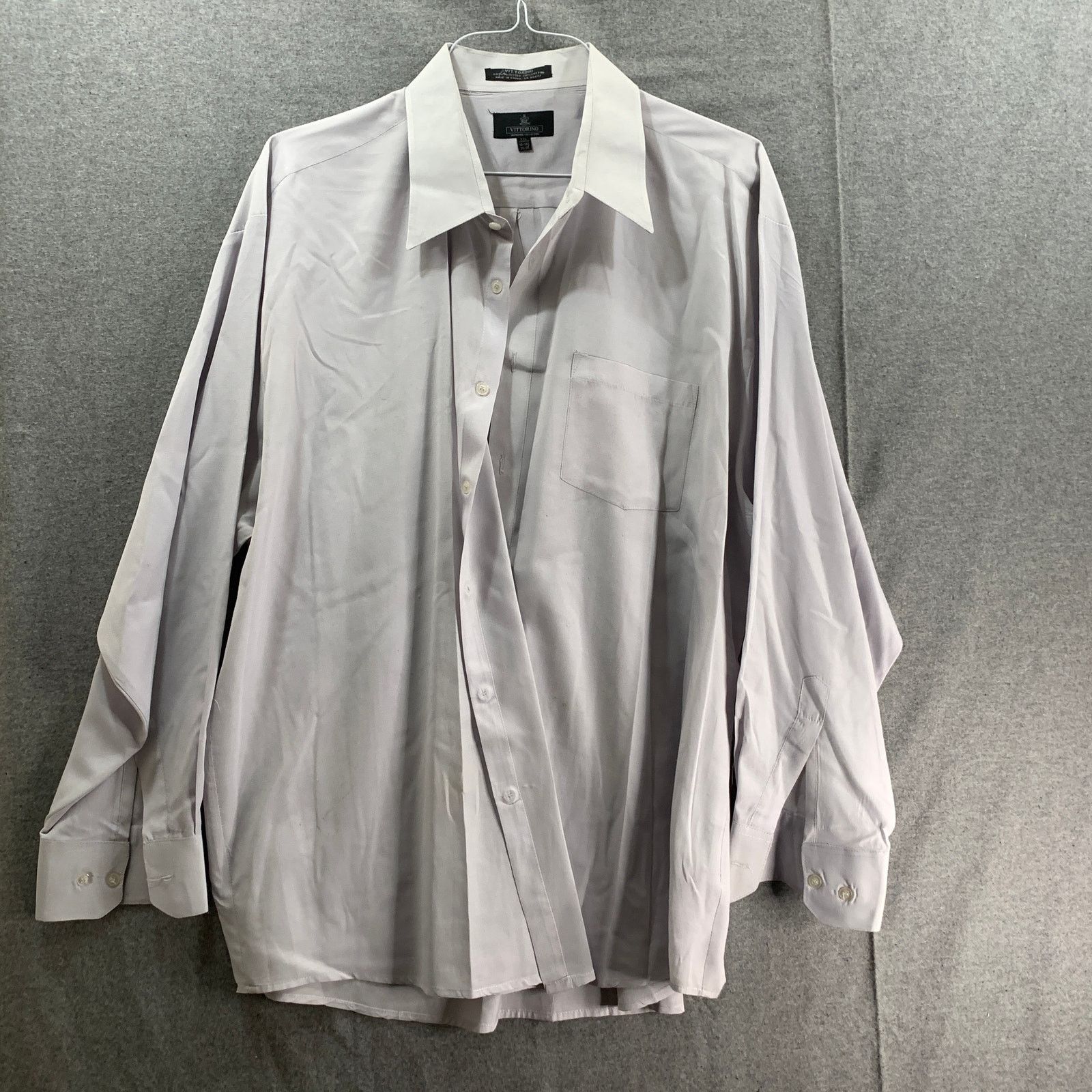 Other Vittorino Button Up White Shirt Adult Size XXL Shirt Mens Size US XXL / EU 58 / 5 - 1 Thumbnail