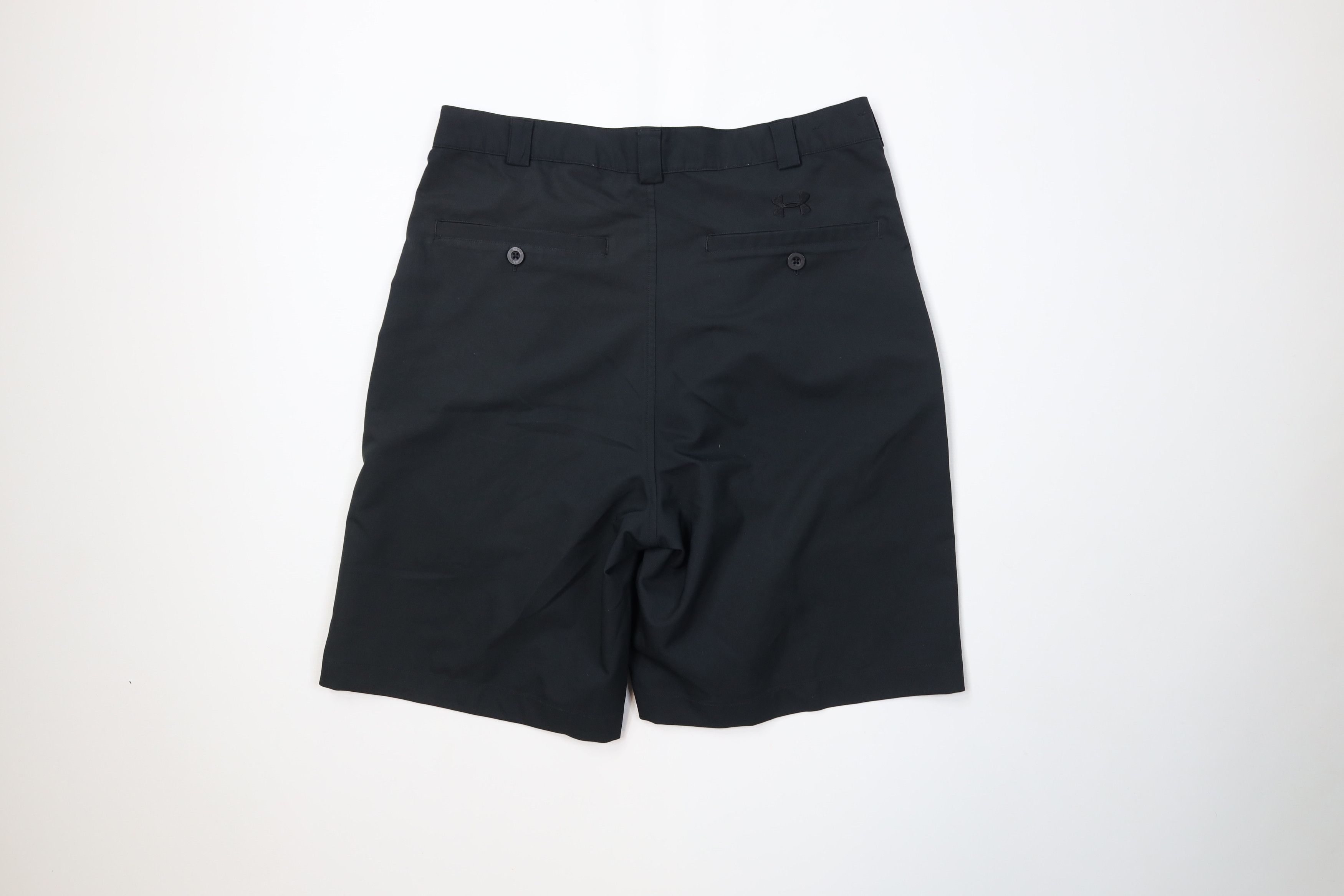 Under Armour Under Armour Faded Golfing Golf Chino Shorts Black Polyester Size US 32 / EU 48 - 9 Thumbnail