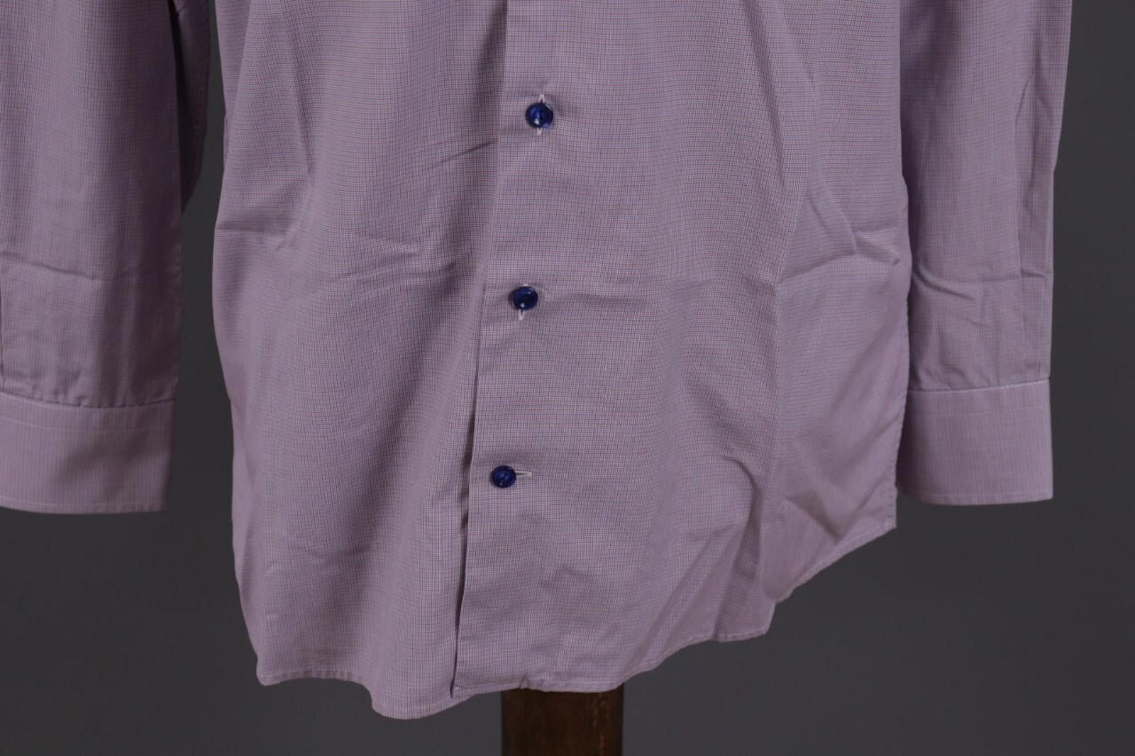 Eton Eton Contemporary Purple Brighton Printed Shirt 41 / 16 Size US M / EU 48-50 / 2 - 3 Thumbnail