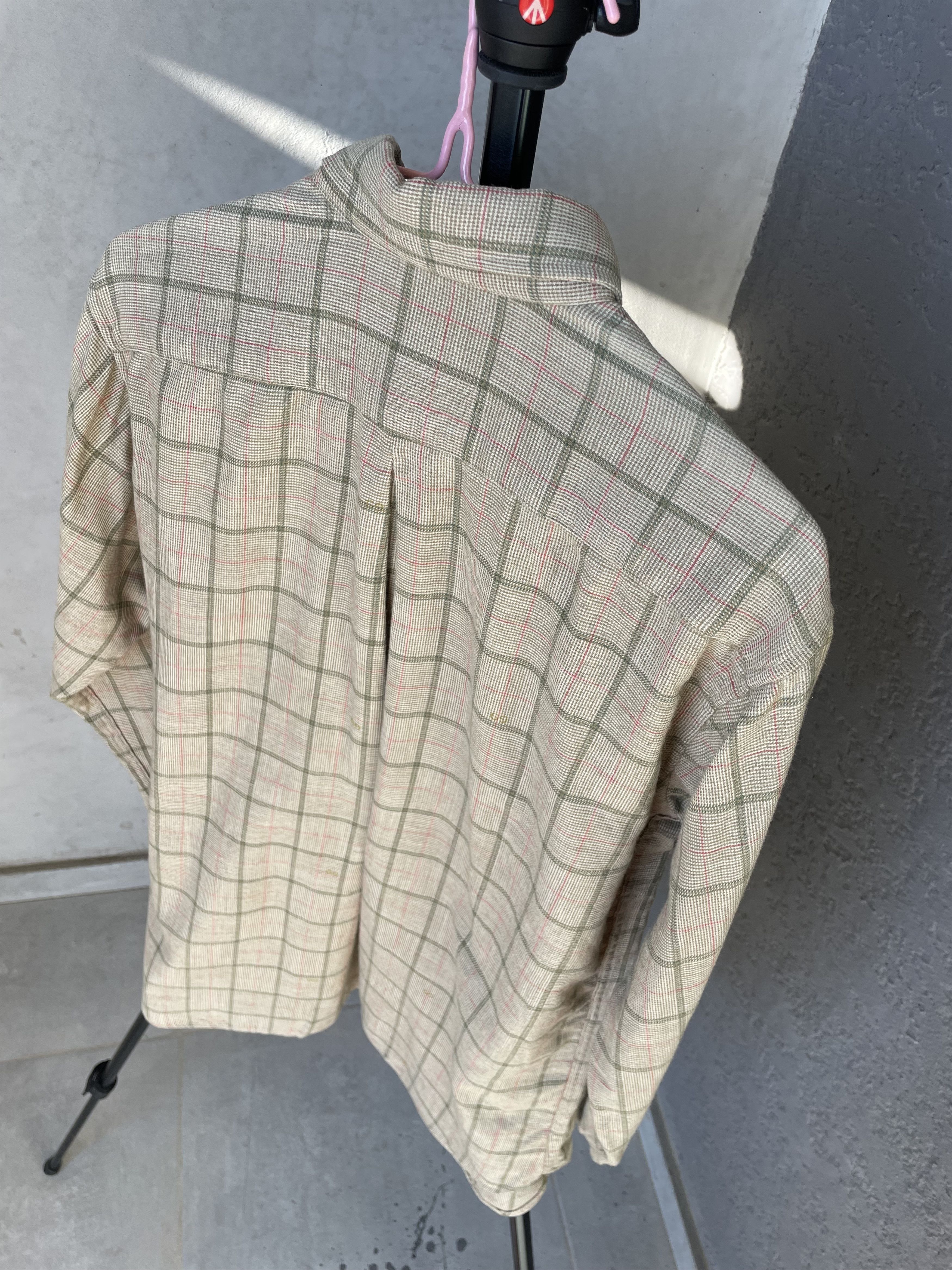Gucci × Tom Ford × Vintage Gucci Shirt Check Monogram Vintage Men 1970s Size US S / EU 44-46 / 1 - 8 Thumbnail