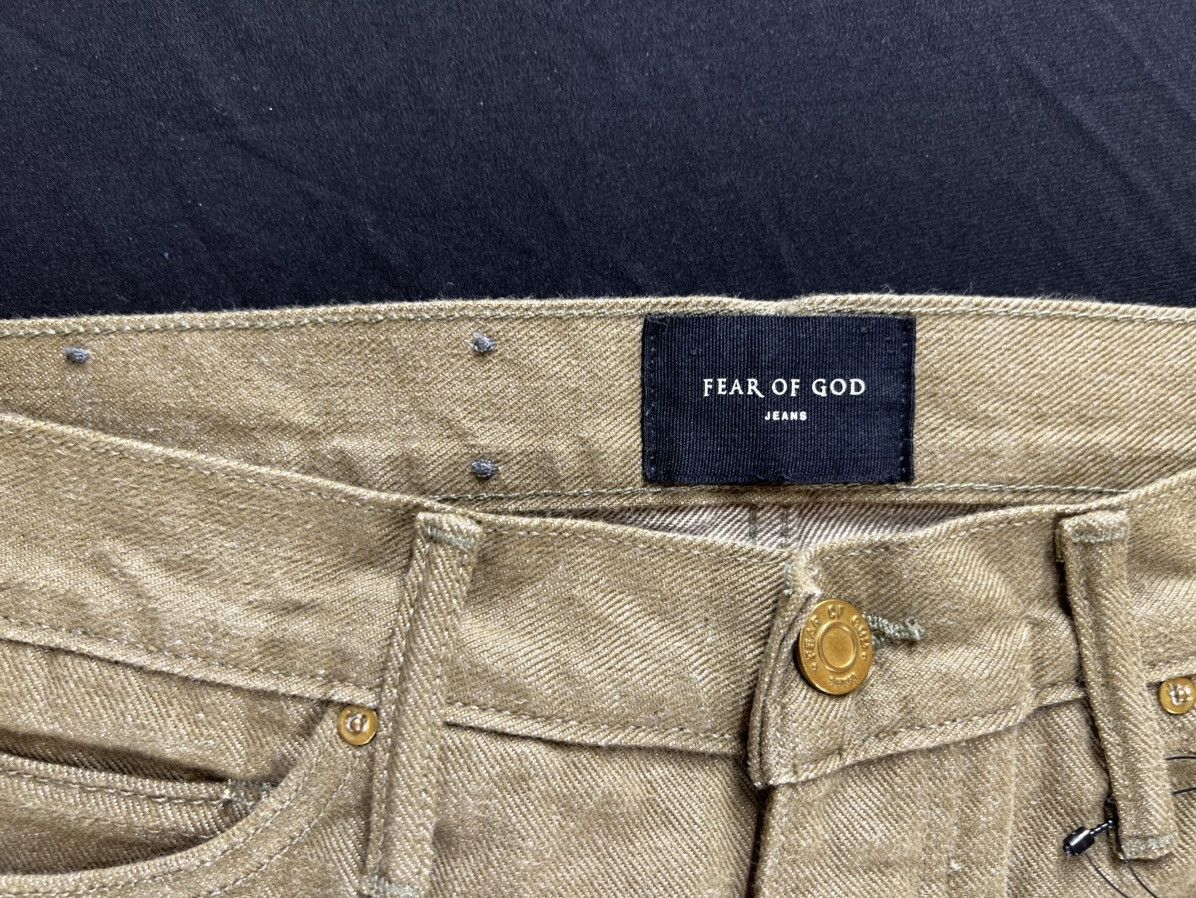 Fear of God FEAR OF GOD 5TH COLLECTION SELVEDGE VINTAGE GOLD size 31 Size US 31 - 8 Thumbnail