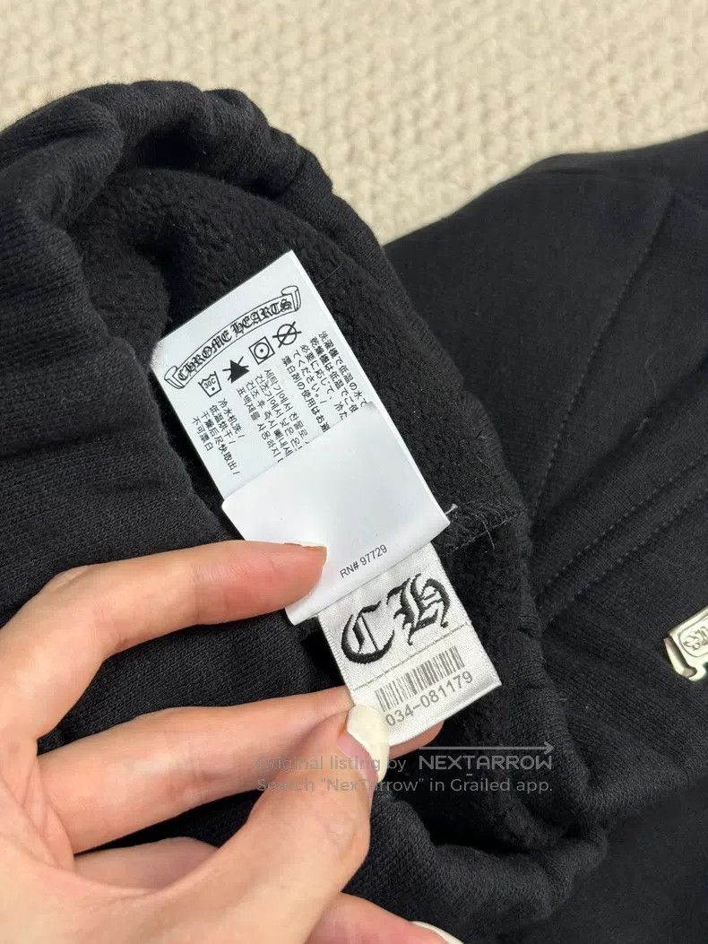 Chrome Hearts CHROME HEARTS Size L Three-cross embroidered black trousers Size US 32 / EU 48 - 8 Thumbnail
