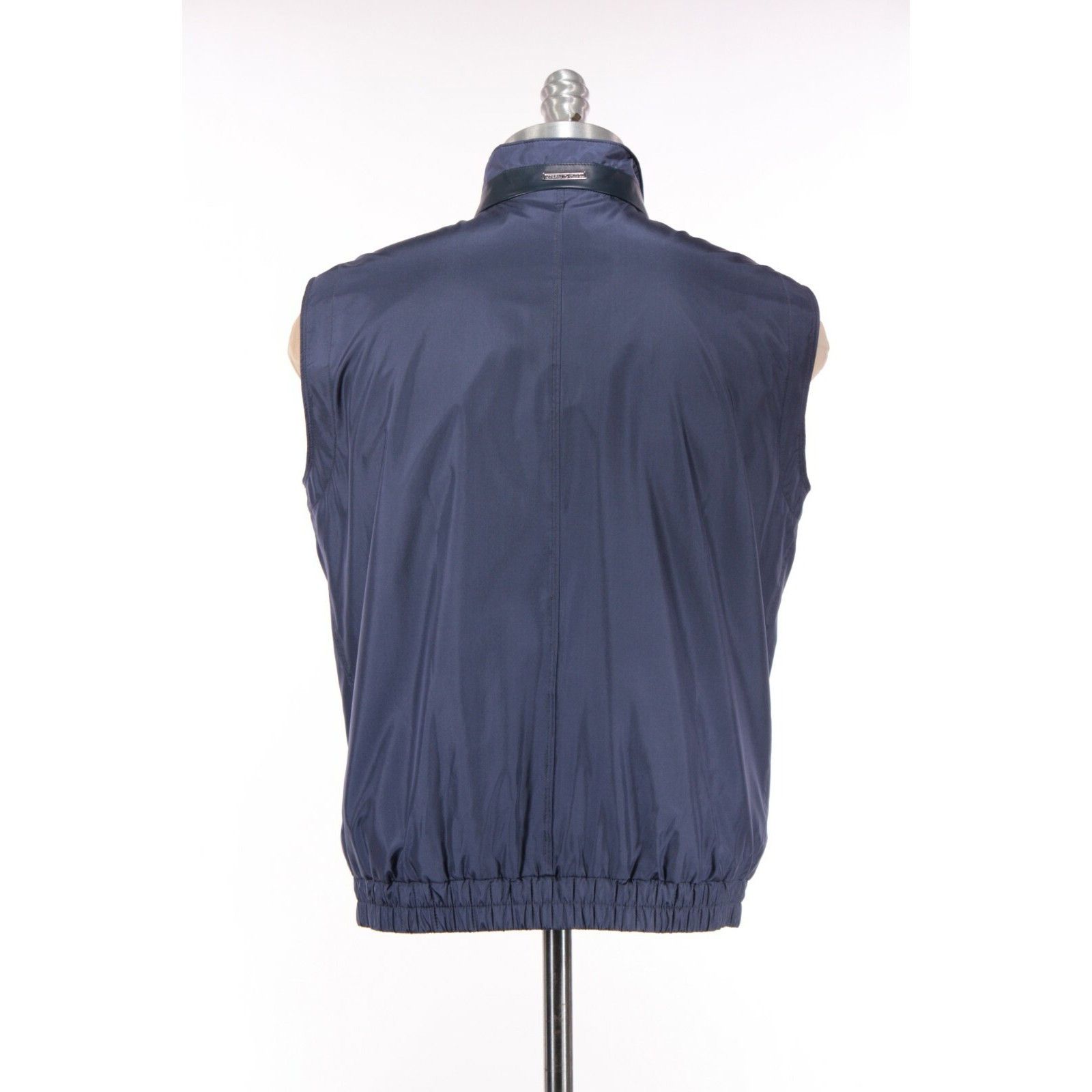 Stefano Ricci Stefano Ricci Vest Size M US In Blue Silk Size US M / EU 48-50 / 2 - 3 Thumbnail