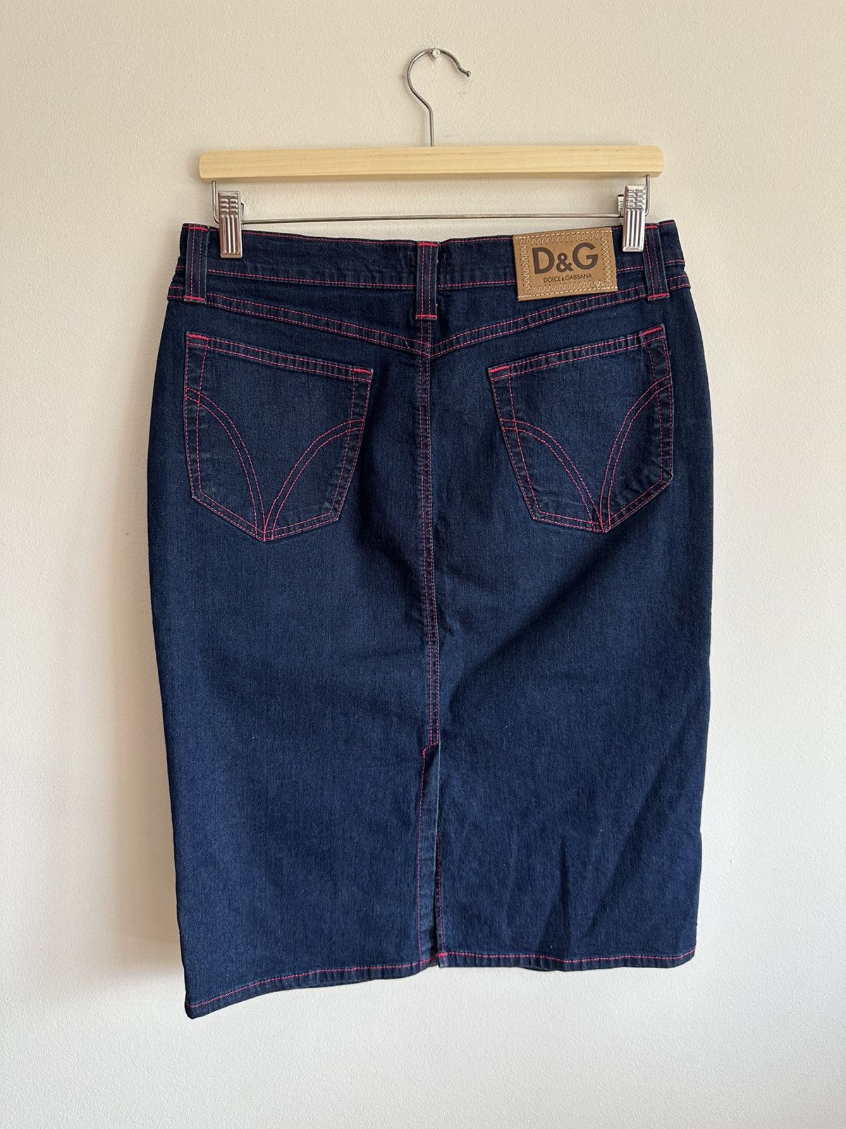 Designer × Dolce & Gabbana Dolce & Gabbana denim skirt luxury designer Size 32" / US 10 / IT 46 - 1 Thumbnail