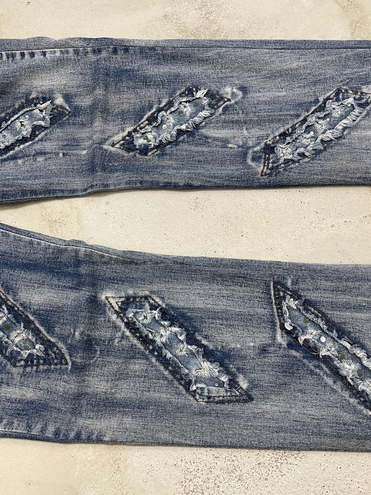 Hysteric Glamour Deep Enzyme Wash Flare Distressed Kapital Style Denim Size 28" / US 6 / IT 42 - 4 Thumbnail