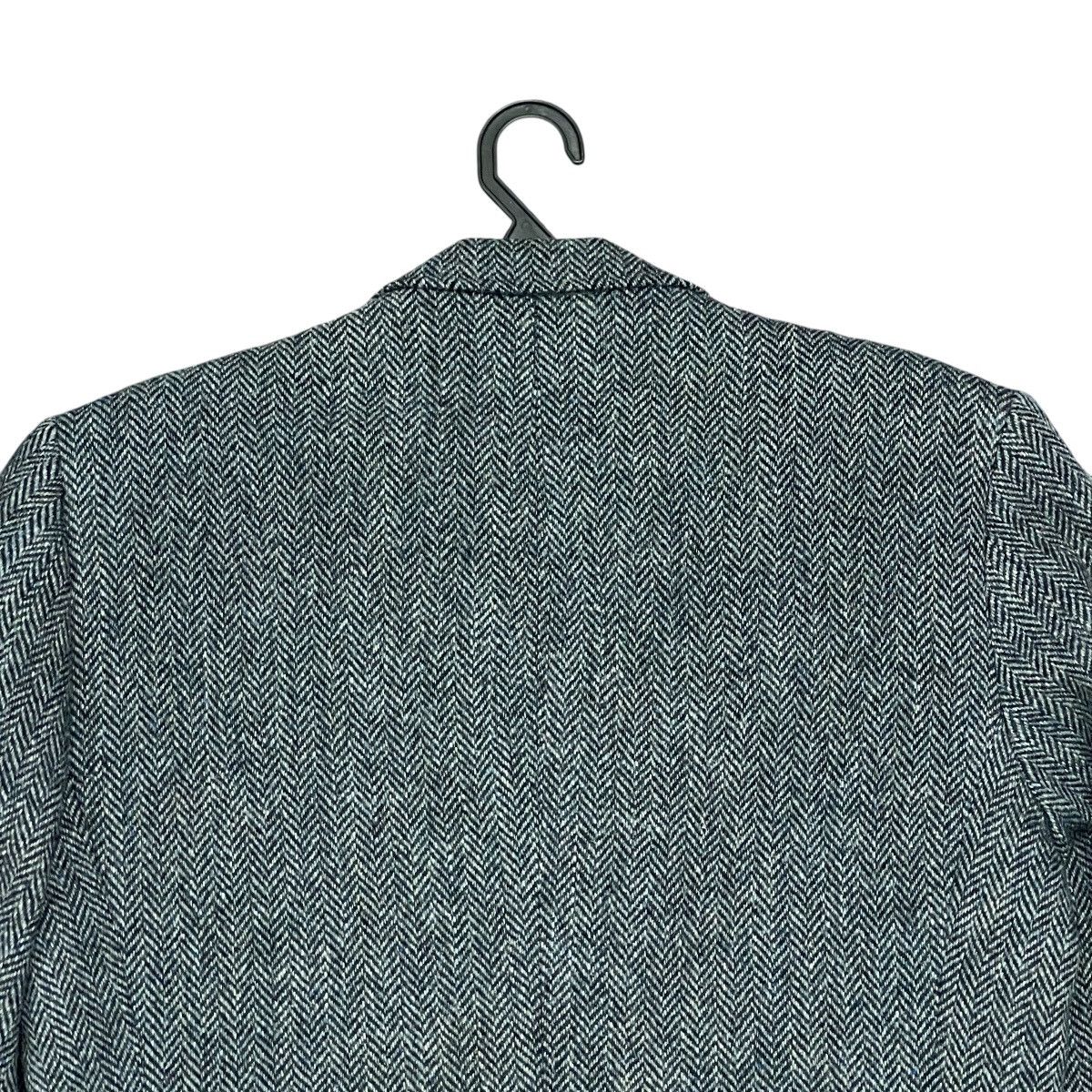 Harris Tweed Vintage Harris Tweed Vightex Custom Herringbone Wool Blazer Size 42R - 15 Thumbnail