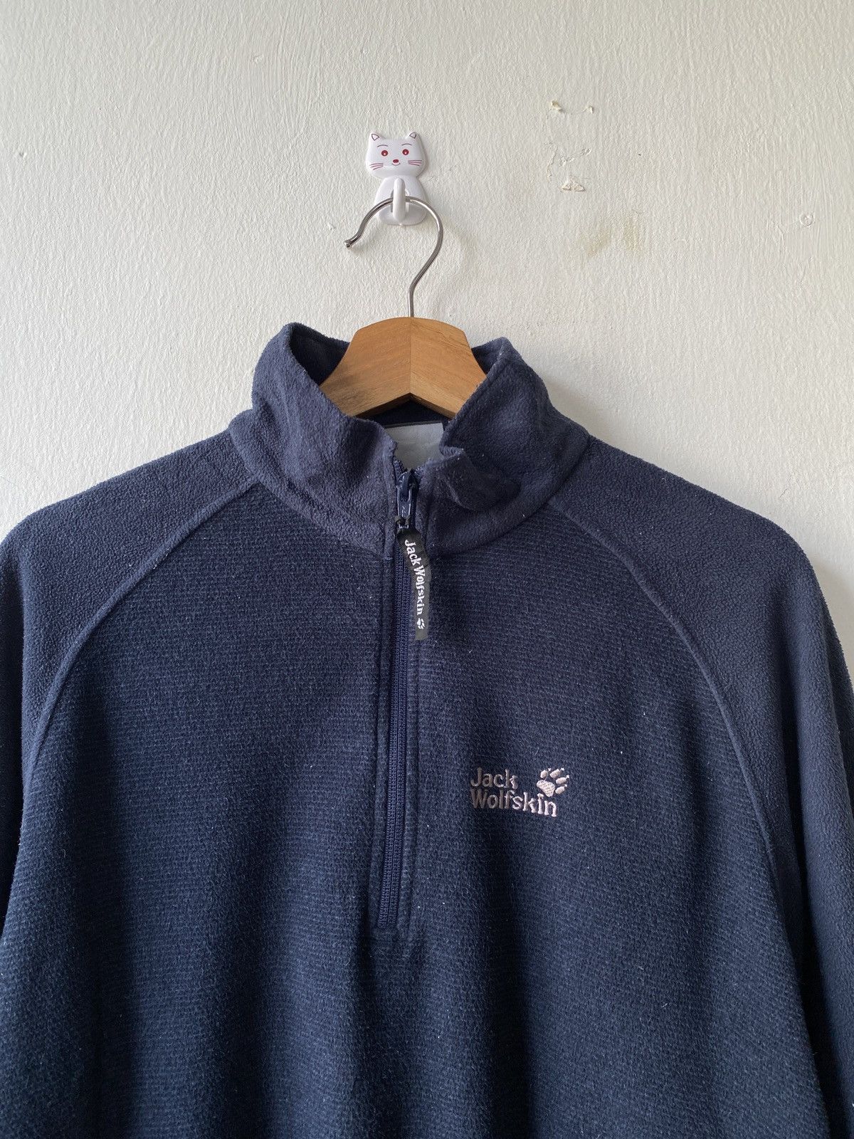 Jack Wolfskin 2000s - Jack Wolfskin Half Zipper/Pullover Tecnopile Fleece Size US M / EU 48-50 / 2 - 7 Thumbnail