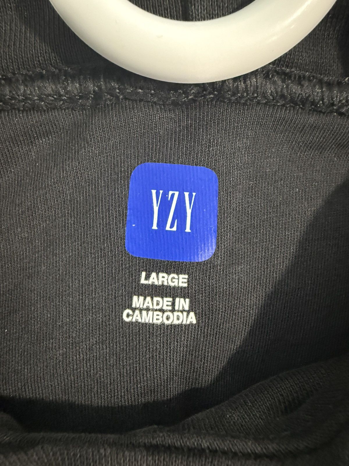 Gap × Yeezy Yeezy Gap Black Logo Hoodie Size US L / EU 52-54 / 3 - 3 Thumbnail
