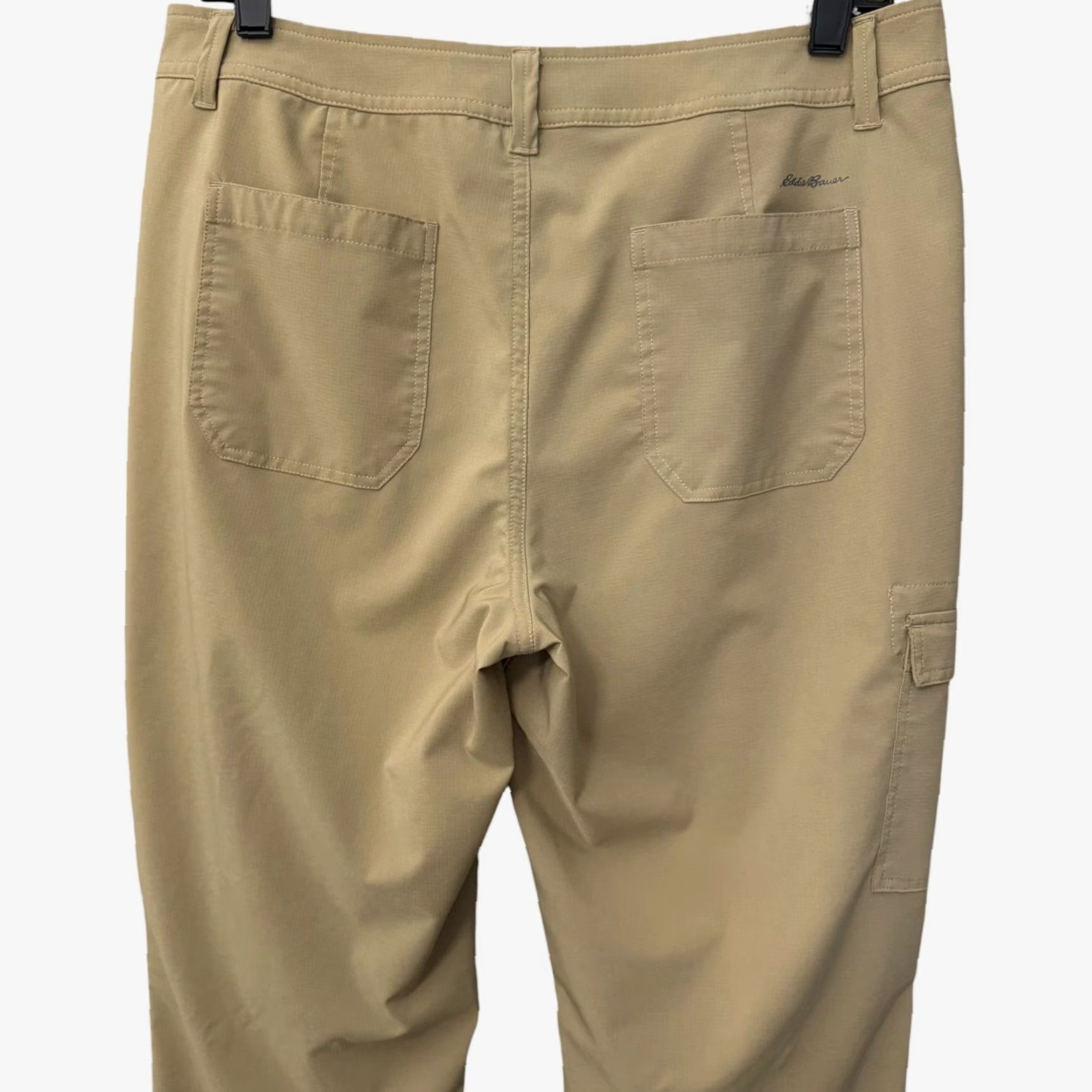 Eddie Bauer Eddie Bauer Performance Stretch Ripstop Pants Tan Women's 8 Hiking Outdoors Cargo Pockets Easy Care Nature Outdoor Summer Winter Size 30" / US 8 / IT 44 - 6 Thumbnail