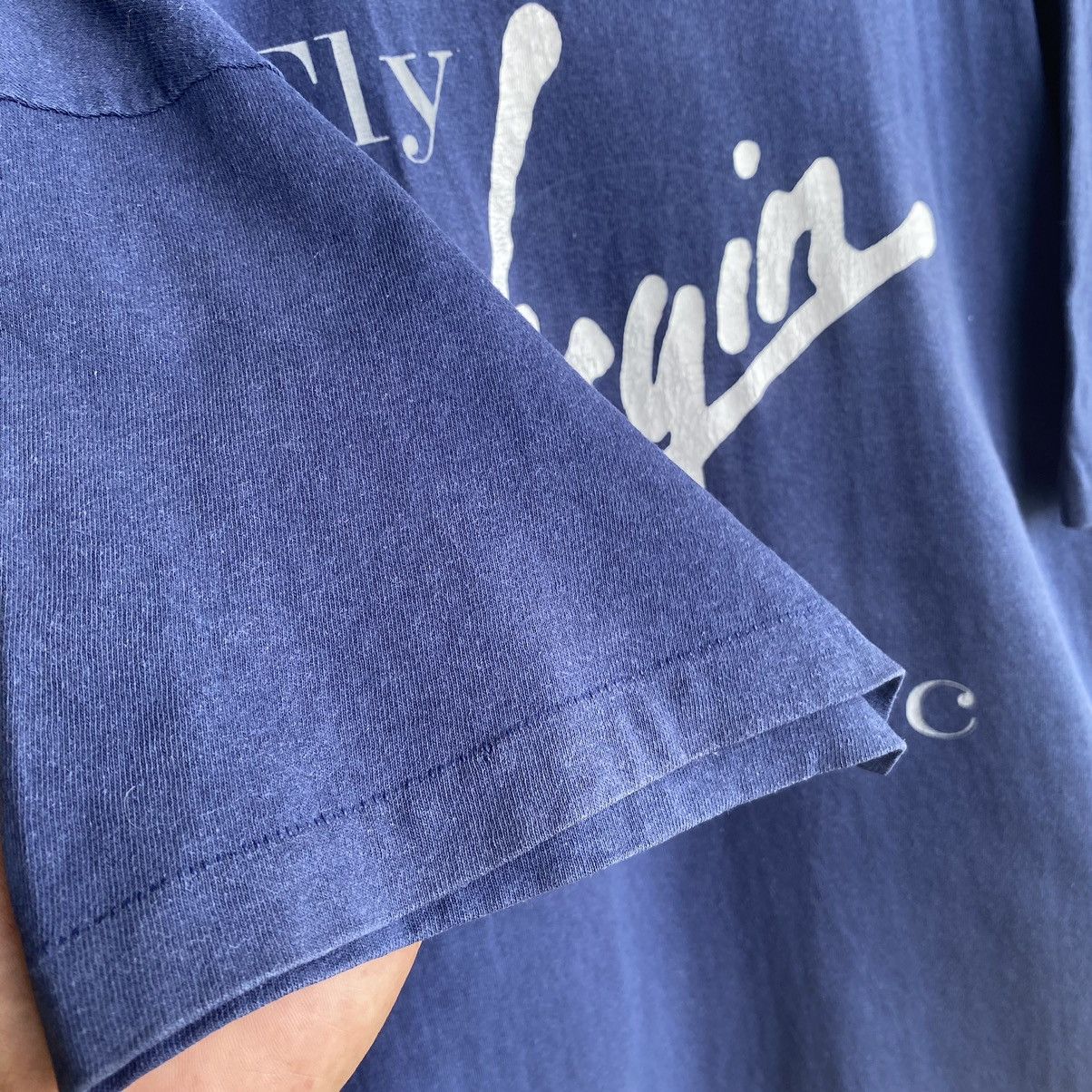 Vintage Thrashed Faded Vintage 90s Fly Virgin Princess Diana ERD TEE Size US XL / EU 56 / 4 - 7 Thumbnail