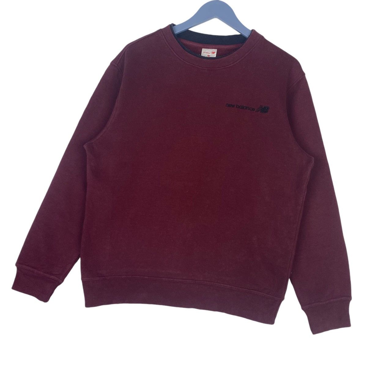 New Balance New Balance Small Logo Sweatshirt Crewneck Pullover Jumper Size US L / EU 52-54 / 3 - 3 Thumbnail