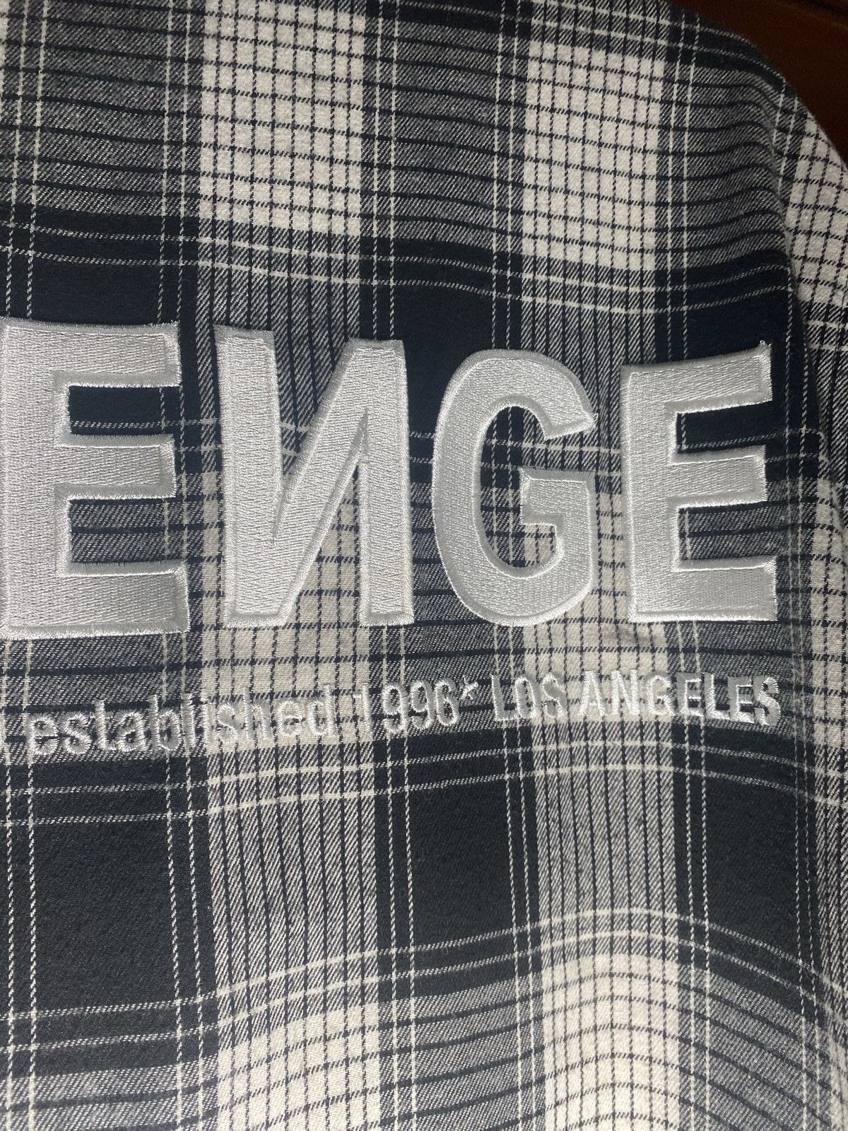 Revenge Revenge Rust Embroidered Flannel Size US M / EU 48-50 / 2 - 10 Thumbnail