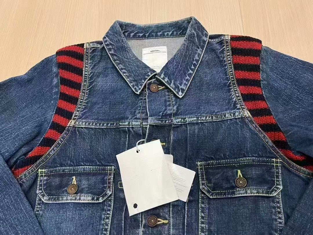 Visvim visvim 18SS 101 JKT Jumbo DMGD Size US M / EU 48-50 / 2 - 2 Thumbnail