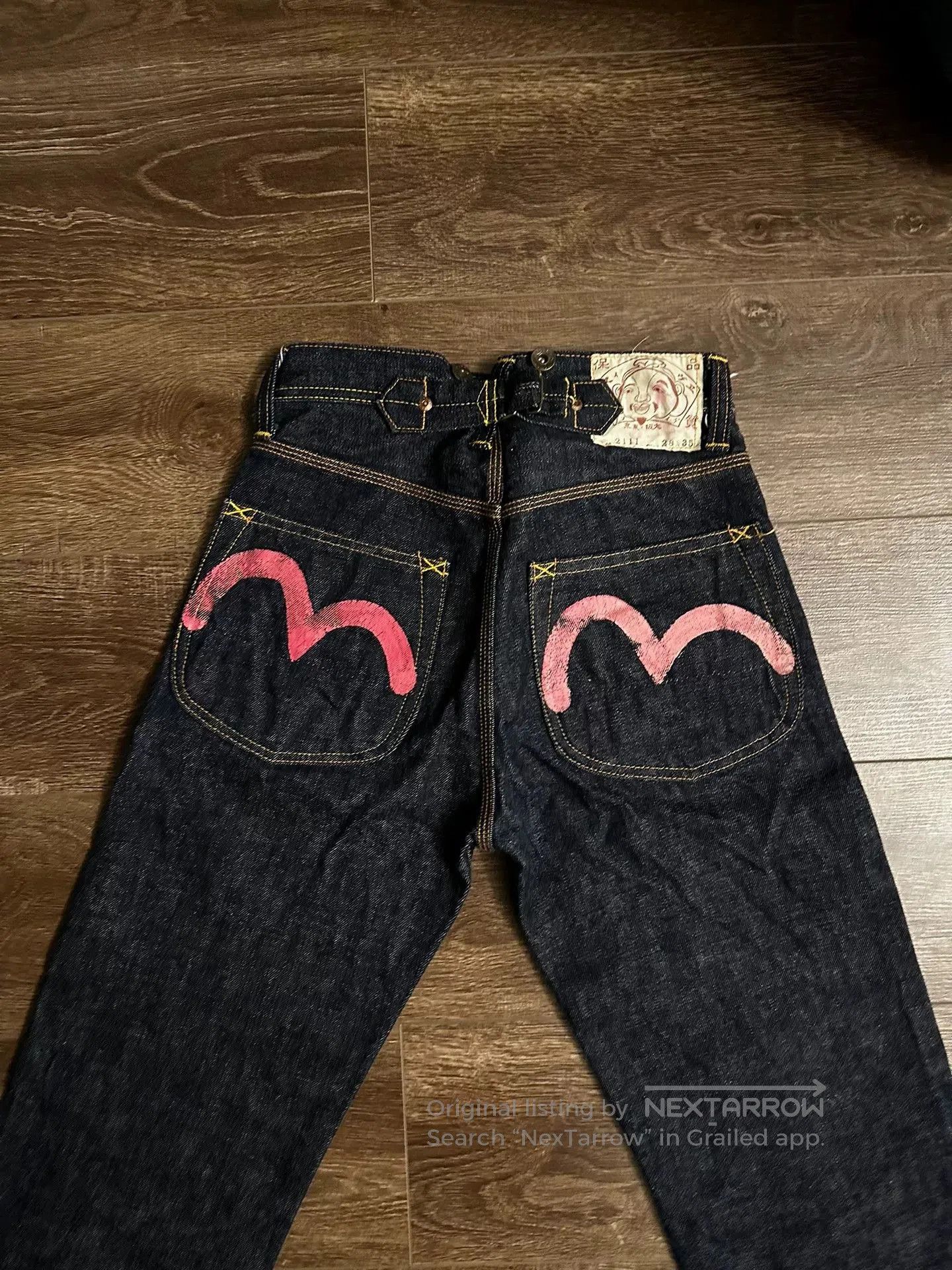 Evisu EVISU 2111 Jeans W28L34. Size US 28 / EU 44 - 4 Thumbnail