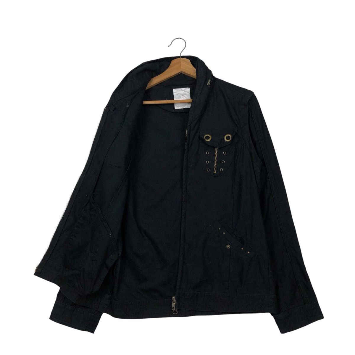 Hysteric Glamour 📌Vintage Biker Jacket Hamham Multi Pockets Size US L / EU 52-54 / 3 - 12 Thumbnail