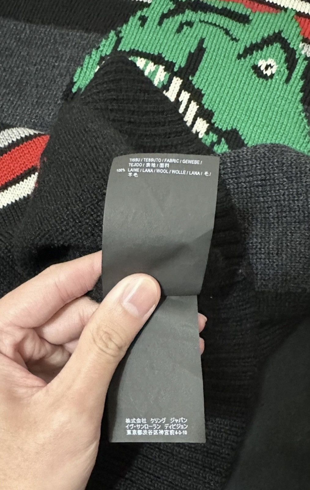 Saint Laurent Paris Saint Laurent T- Rex sweater Size US XS / EU 42 / 0 - 6 Thumbnail