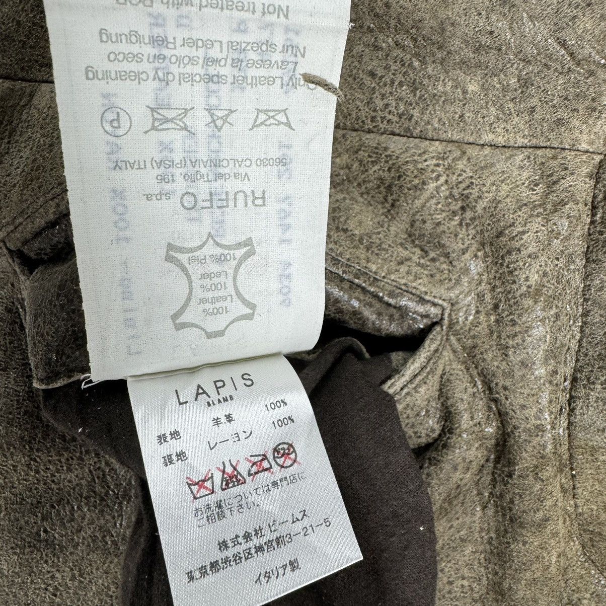 Ruffo Research 🔥RUFFO RESEARCH LEATHER FW2000 TROUSER PANTS Size 30" / US 8 / IT 44 - 13 Thumbnail