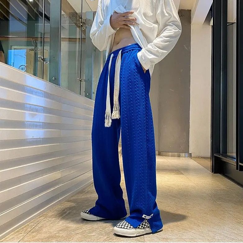 Japanese Brand × Jean Men High Street Sweatpant Fashion Loose Size US 33 - 4 Thumbnail