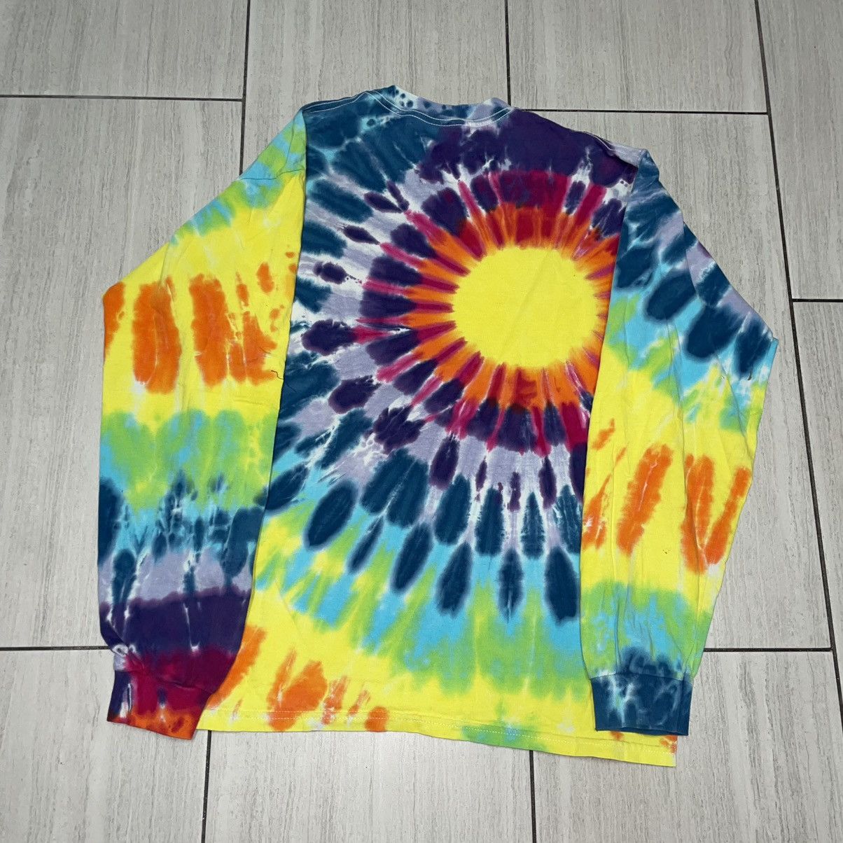 Anvil Vintage Tye Dye Longsleeve Size US L / EU 52-54 / 3 - 3 Thumbnail