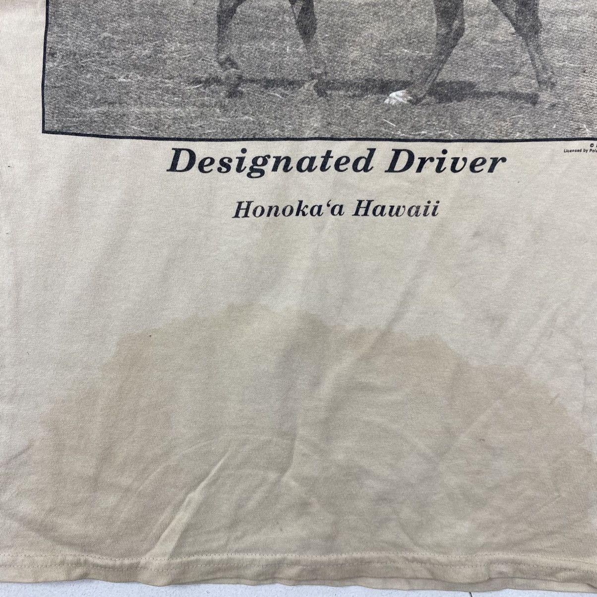 Vintage Vtg Hawaii Cowboy Dog Tee 2000s Gildan Ultra Cotton S Size US S / EU 44-46 / 1 - 5 Thumbnail