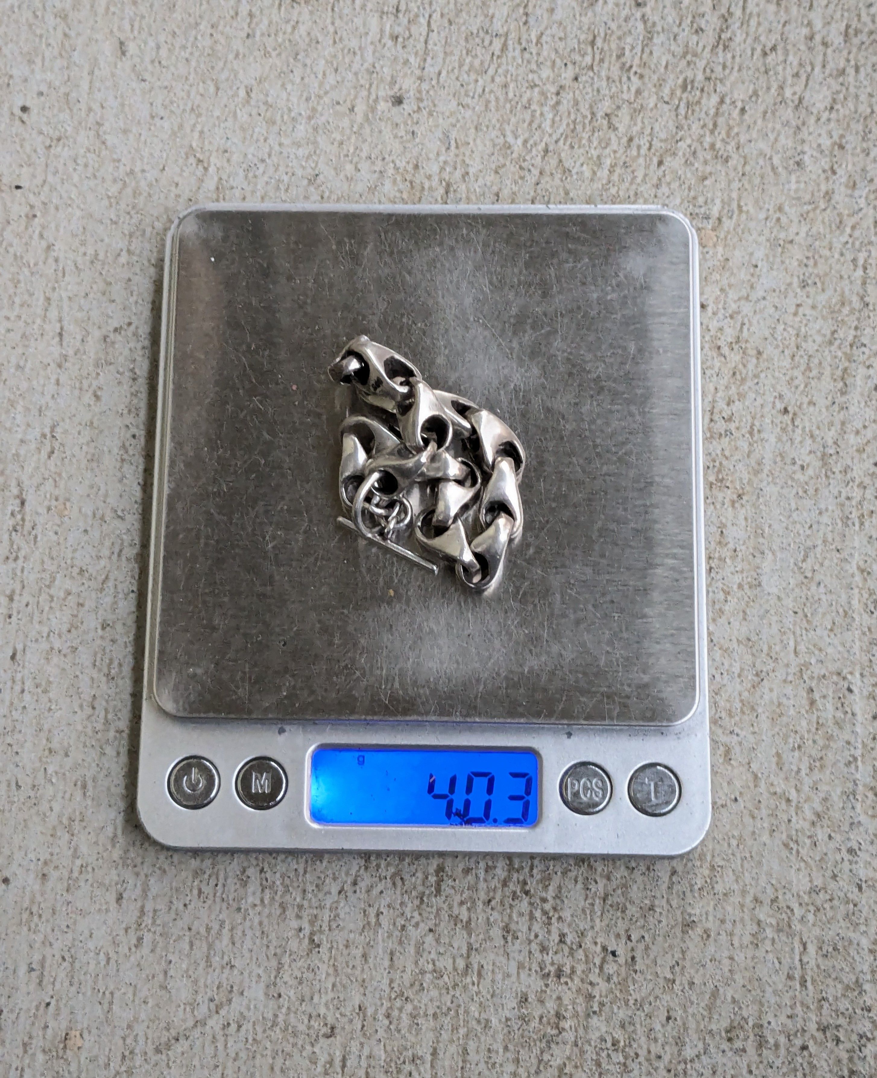 Jewelry × Vintage Vintage Sterling Silver Bracelet Modern Abstract Punk Size ONE SIZE - 15 Thumbnail