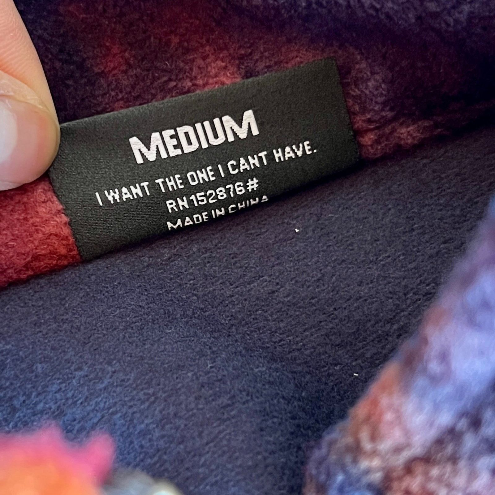Pleasures Pleasures Caffeine Polar Fleece Quarter Zip | Size M Size US M / EU 48-50 / 2 - 5 Thumbnail