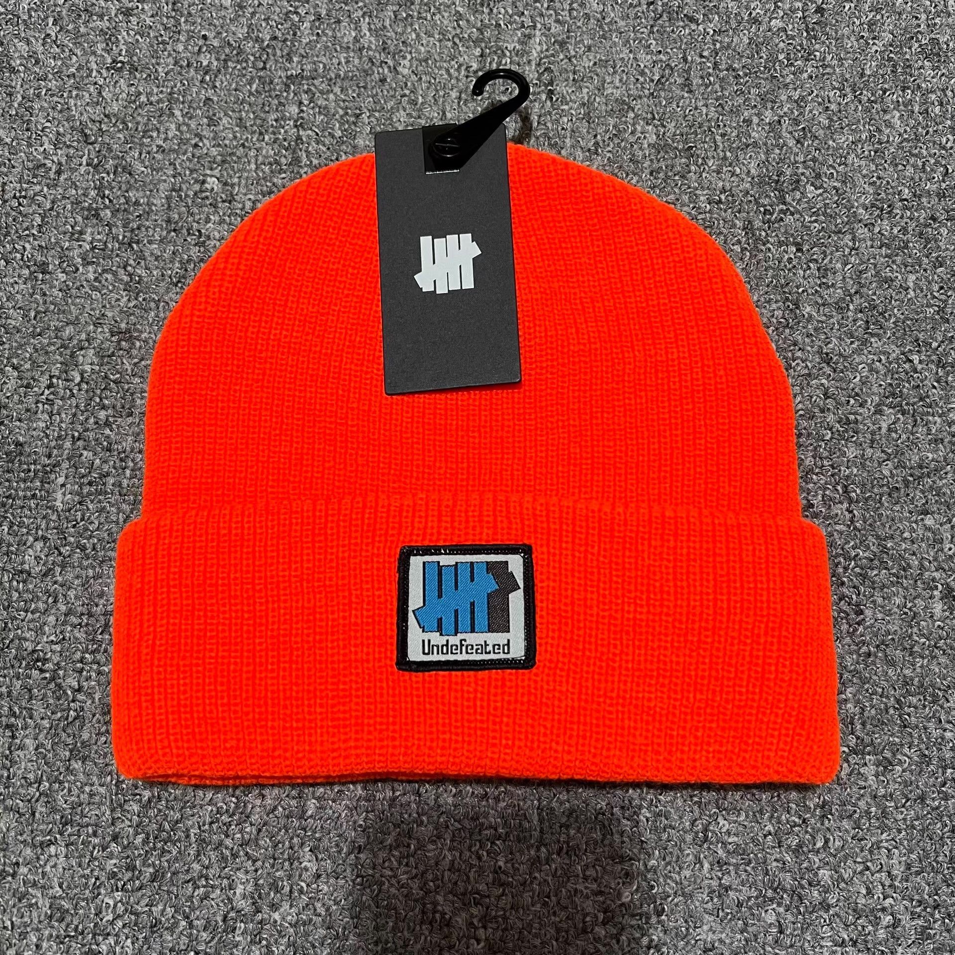 Undefeated Undefeated Patch Embroidered Knit Beanie Q7 Size ONE SIZE - 8 Thumbnail