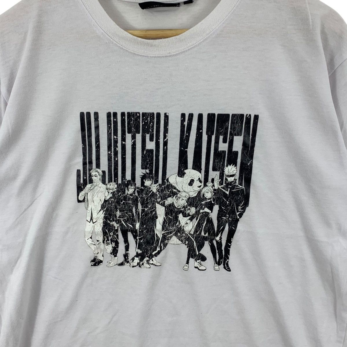 Anime ANIME JUJUTSU KAISEN Character Logo Manga Tee Shirt Top Size US L / EU 52-54 / 3 - 5 Thumbnail