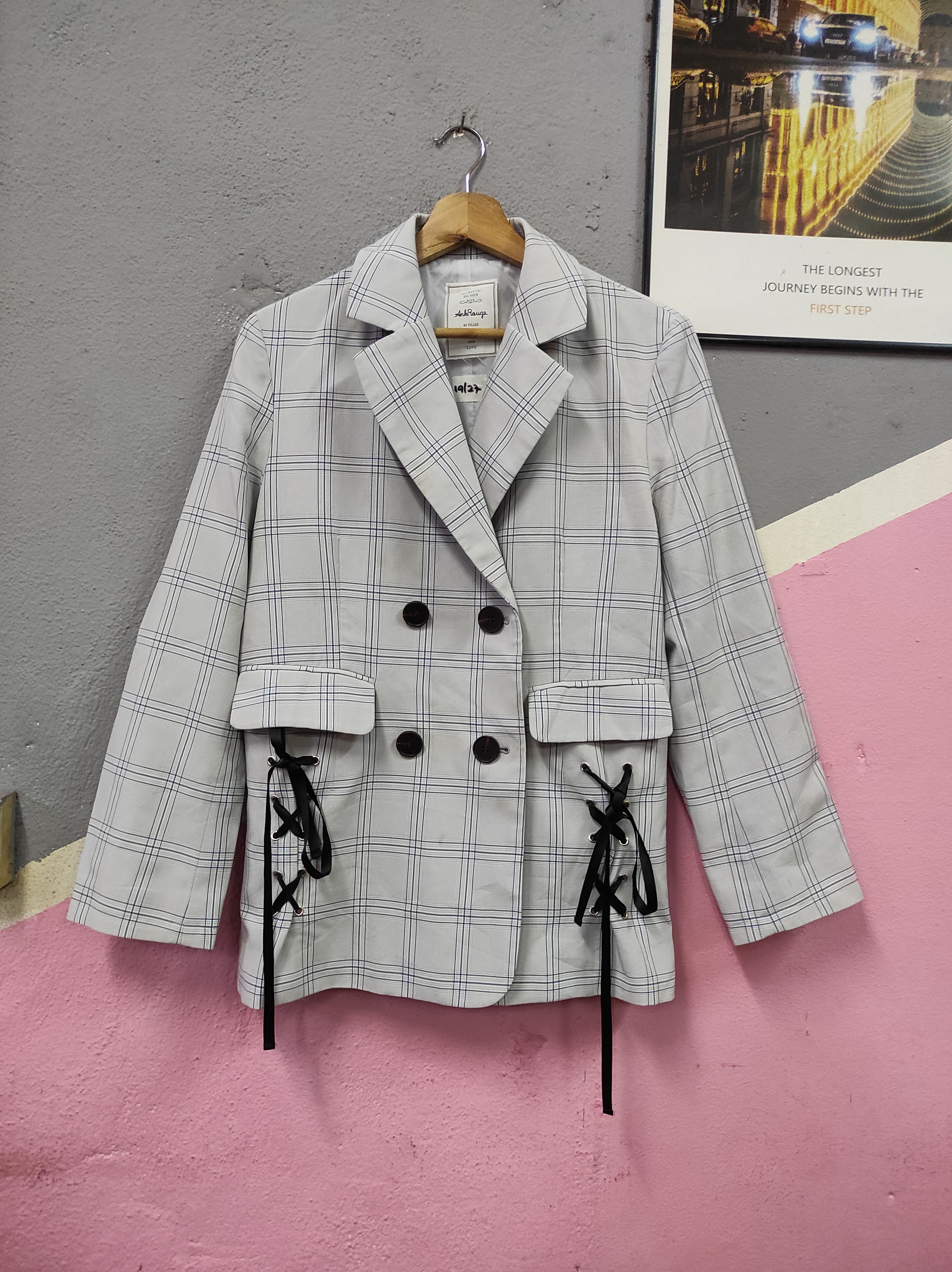 Other ANK ROUGE PLAID BLAZER Size M / US 6-8 / IT 42-44 - 1 Thumbnail