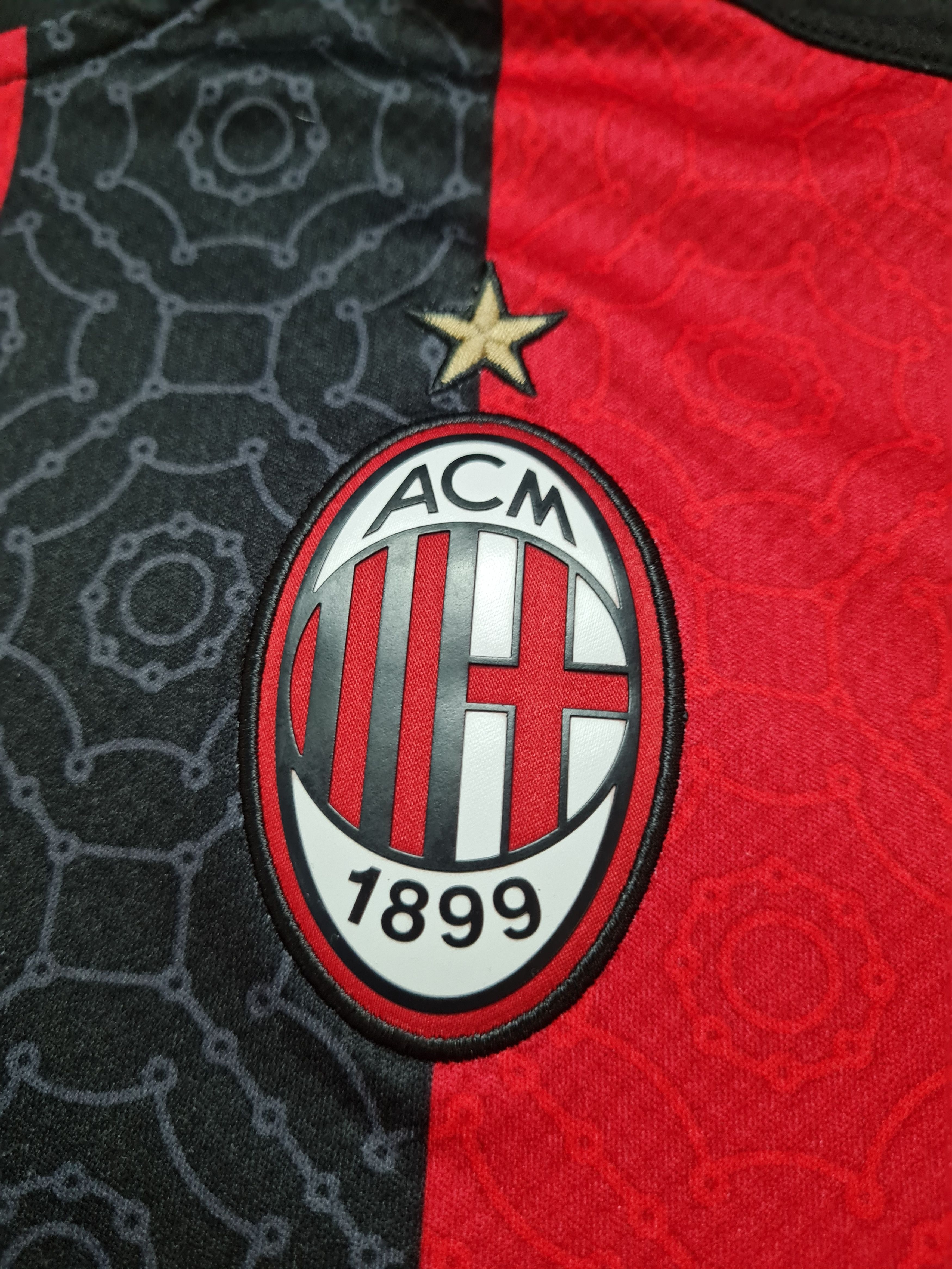 Puma AC Milan Home Puma Soccer Shirt Third Maglia Camiseta Size US M / EU 48-50 / 2 - 16 Thumbnail