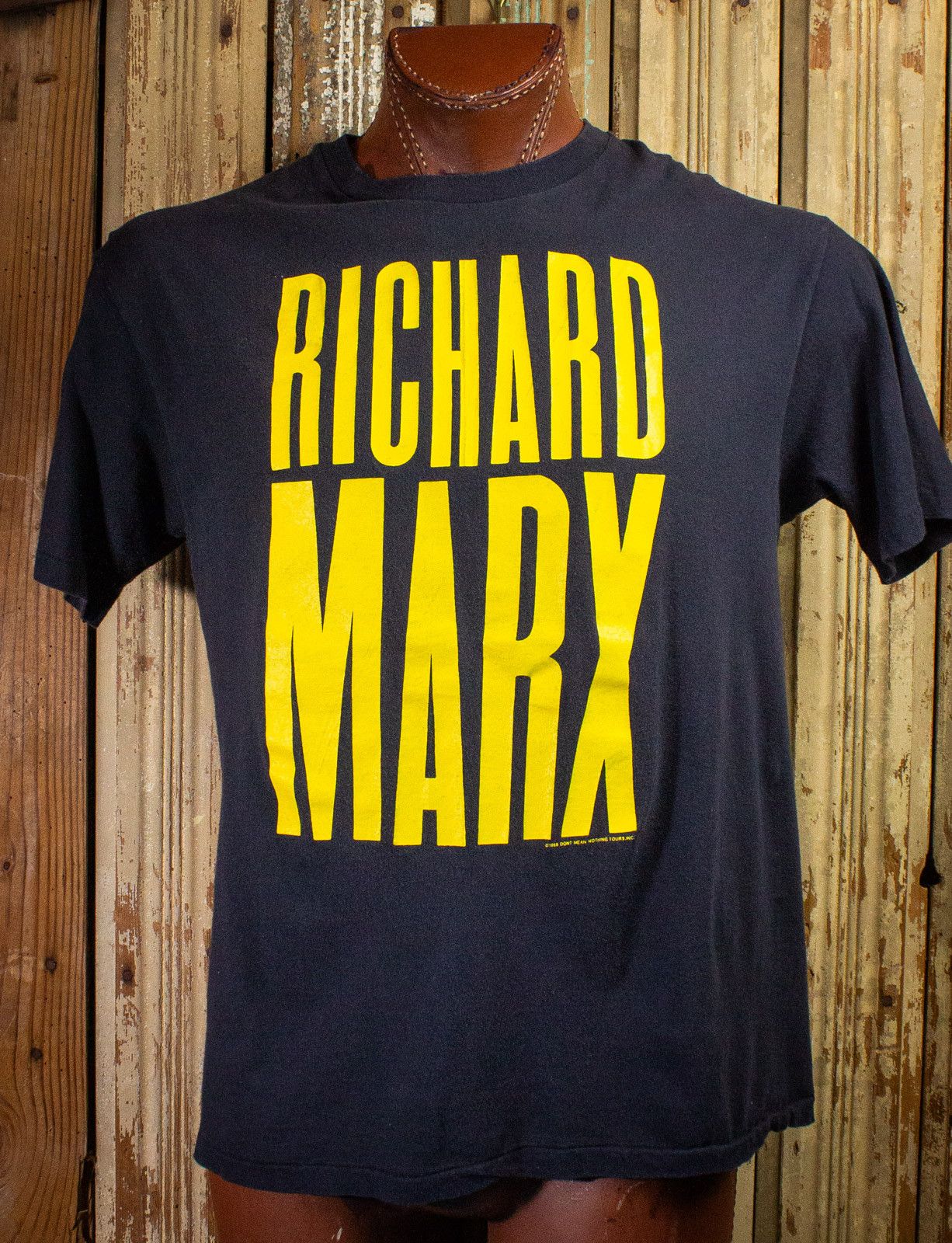 Vintage Richard Marx Concert T Shirt 1988