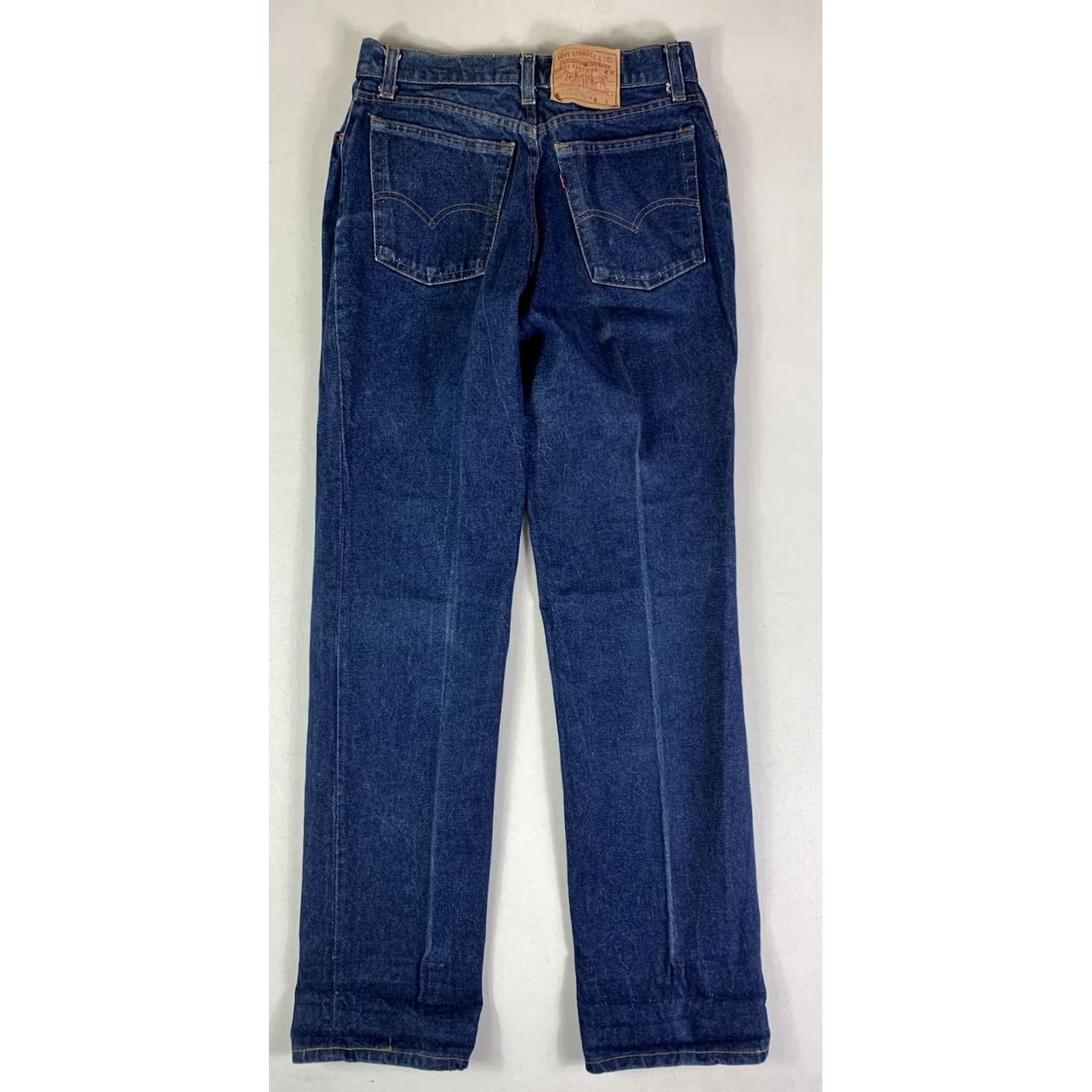 Levi's VINTAGE Levi's 505 Jeans Womens Blue Size 14 Made In USA 1982 (Fits 29x32) Size 36" / US 14 / IT 50 - 4 Thumbnail