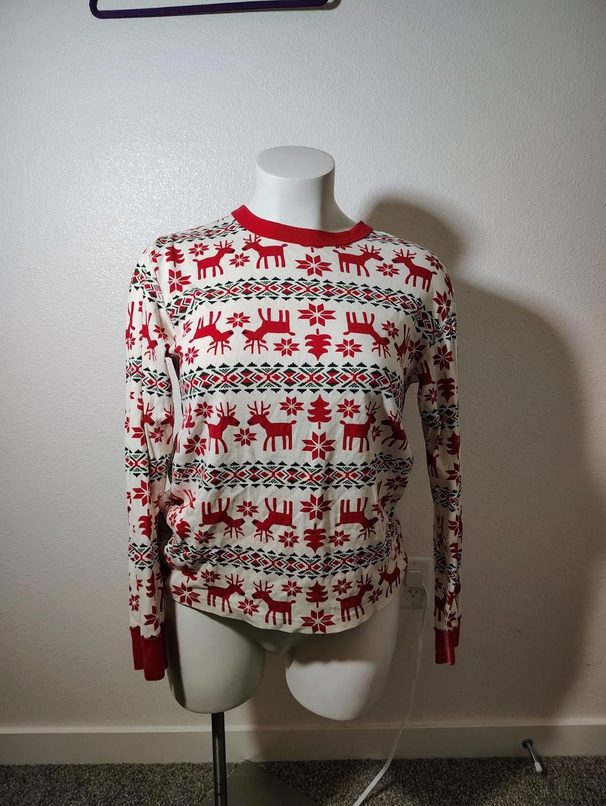 Other NWT Christmas Hanna Andersson Women's Organic Cotton Pajama Size ONE SIZE - 2 Thumbnail