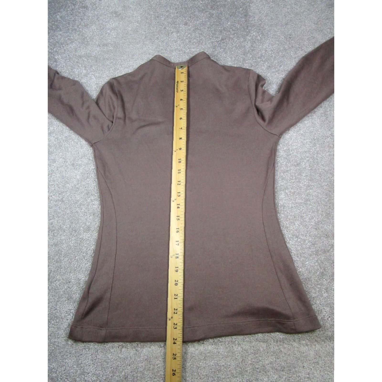 Adidas VINTAGE Adidas Sweater Cardigan Women's Small Brown 90s Y2K Earthtone V-Neck Long Sleeve Size S / US 4 / IT 40 - 7 Thumbnail