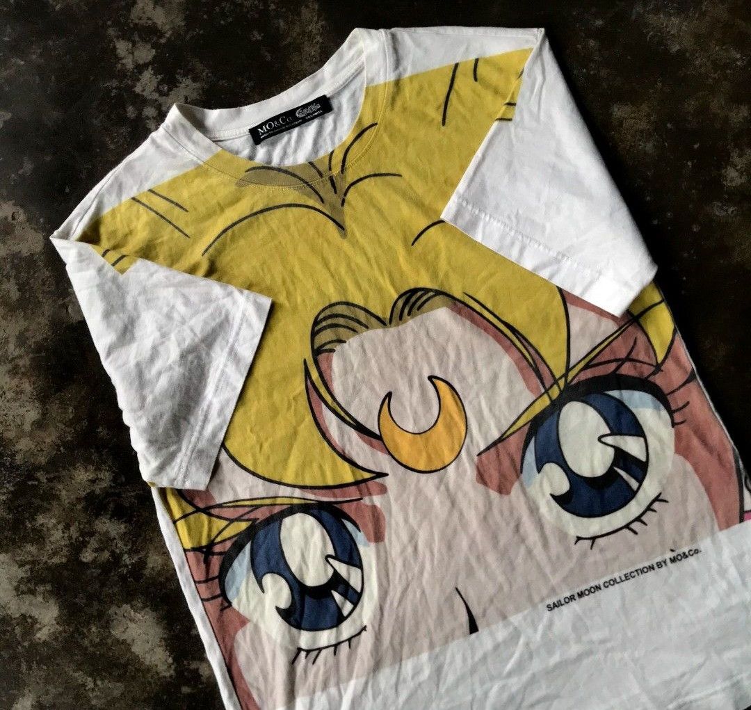 Other VINTAGE SAILOR MOON FULL AOP TEE Size US M / EU 48-50 / 2 - 3 Thumbnail