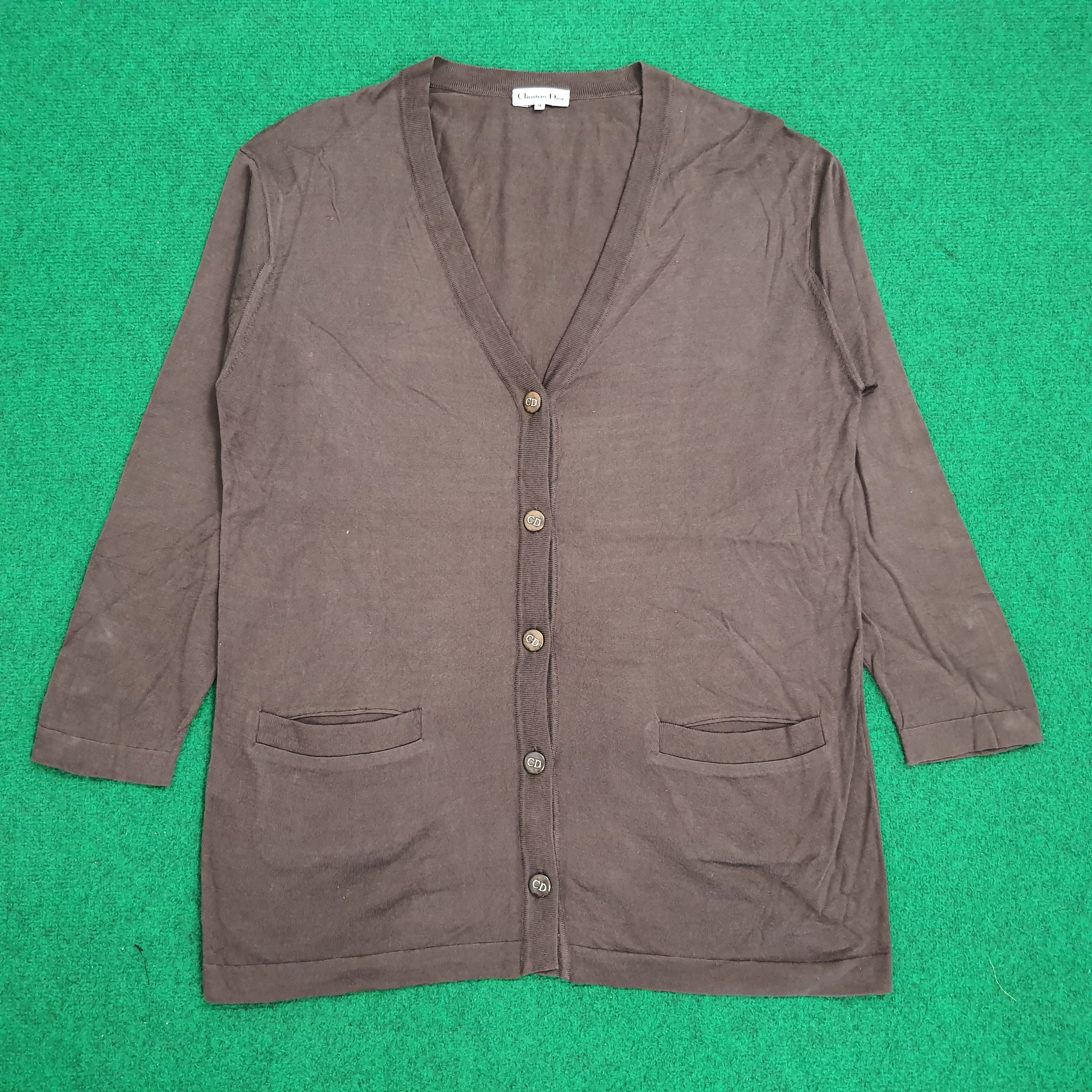 Christian Dior Monsieur × Vintage Vintage Christian Dior Cardigans C19N5 Size M / US 6-8 / IT 42-44 - 1 Thumbnail