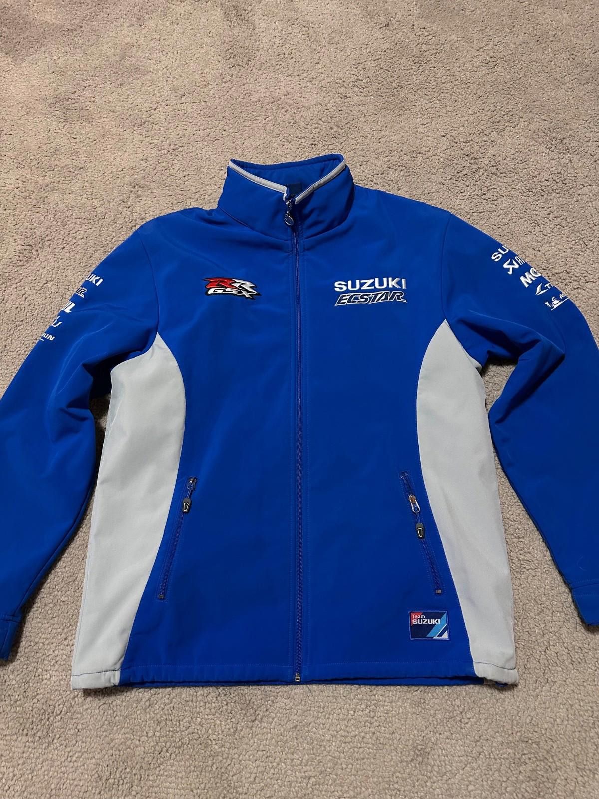 Other Suzuki MotoGP 2020 Team Softshell Sport Jacket Ecstar GSX-RR Size US XXL / EU 58 / 5 - 3 Thumbnail