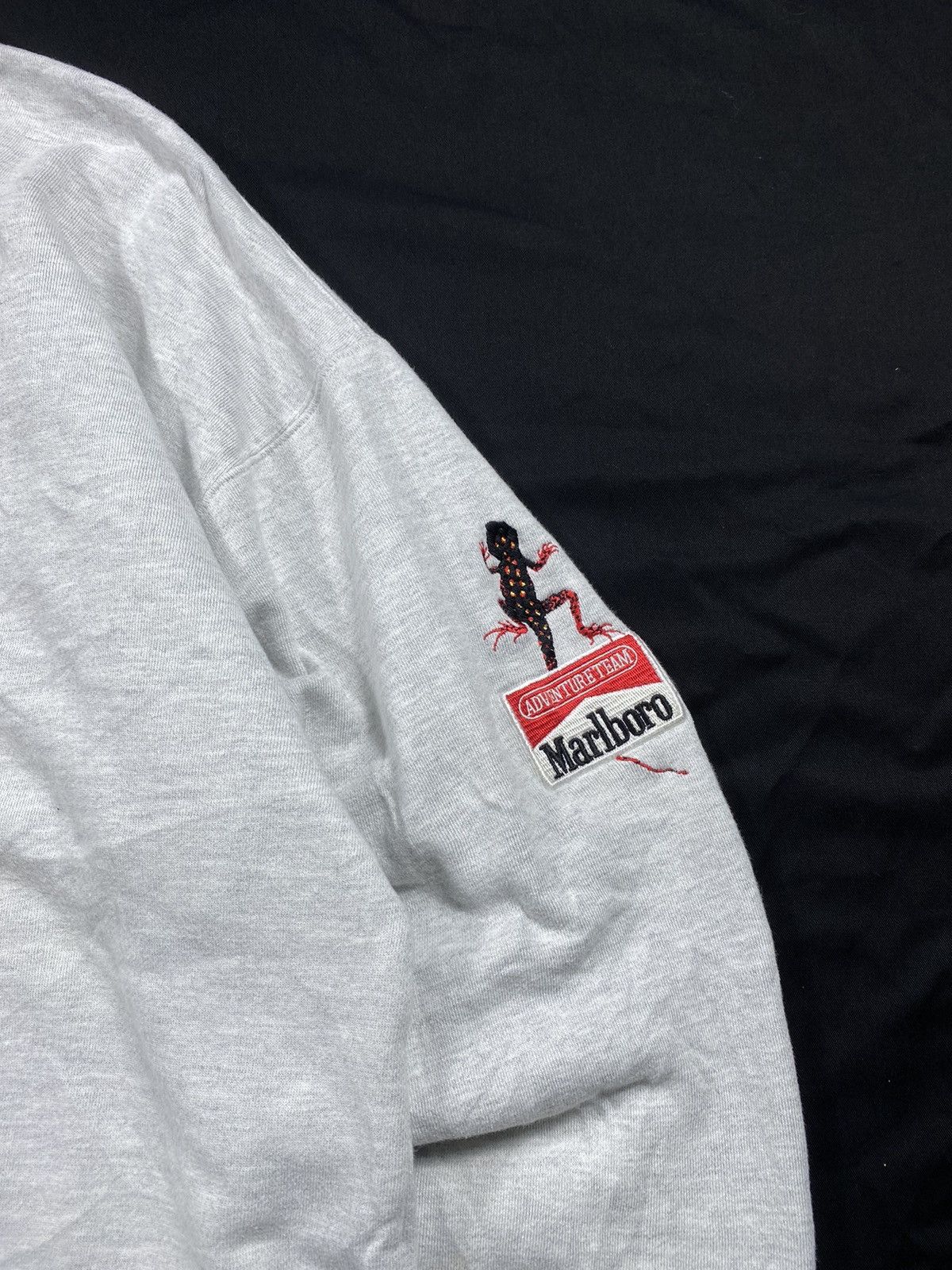 Marlboro Vintage 90s Malboro lizag sweatshirt Size US L / EU 52-54 / 3 - 3 Thumbnail