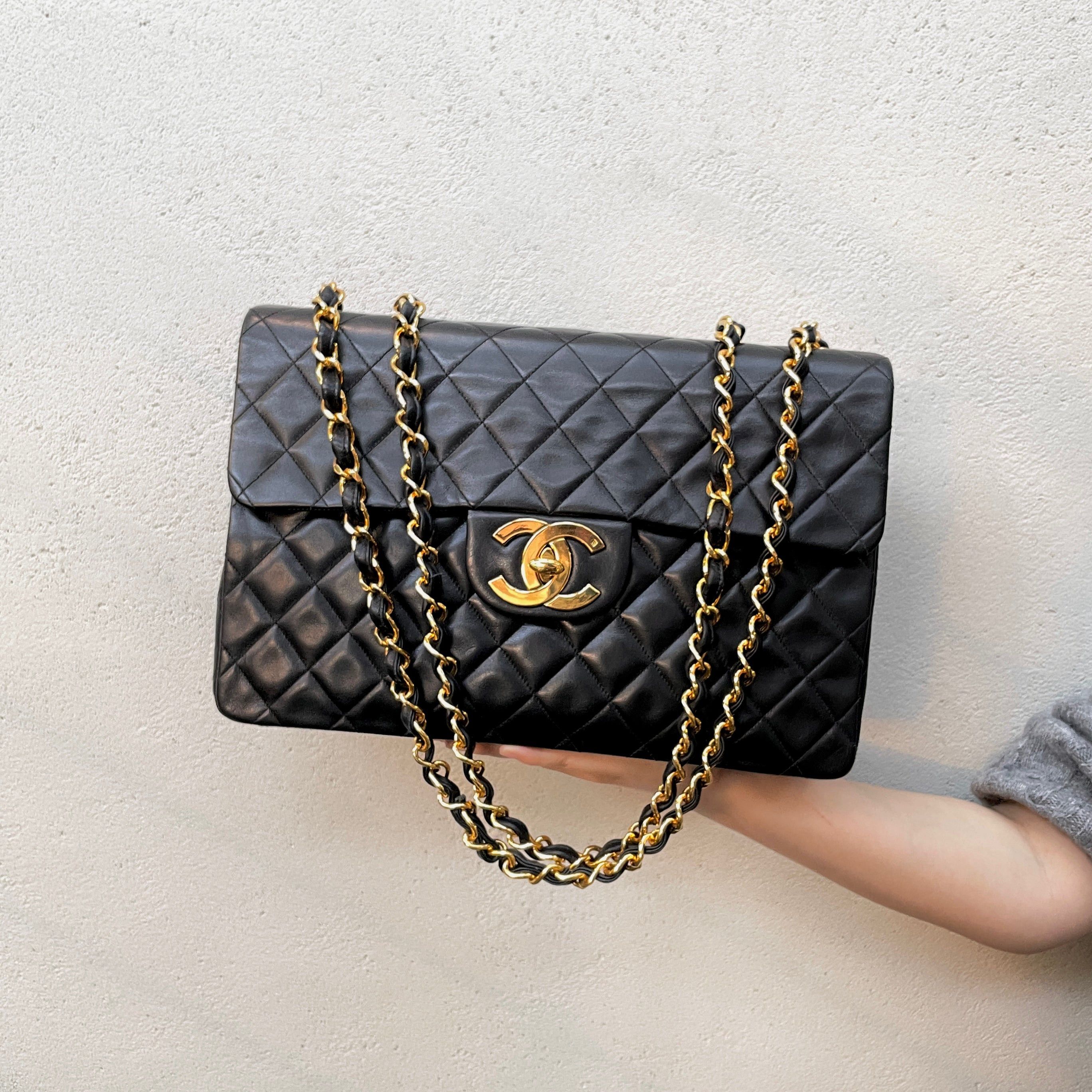Chanel Chanel Matelasse Jumbo Coco Mark Chain Shoulder Flap Bag Size ONE SIZE - 1 Thumbnail