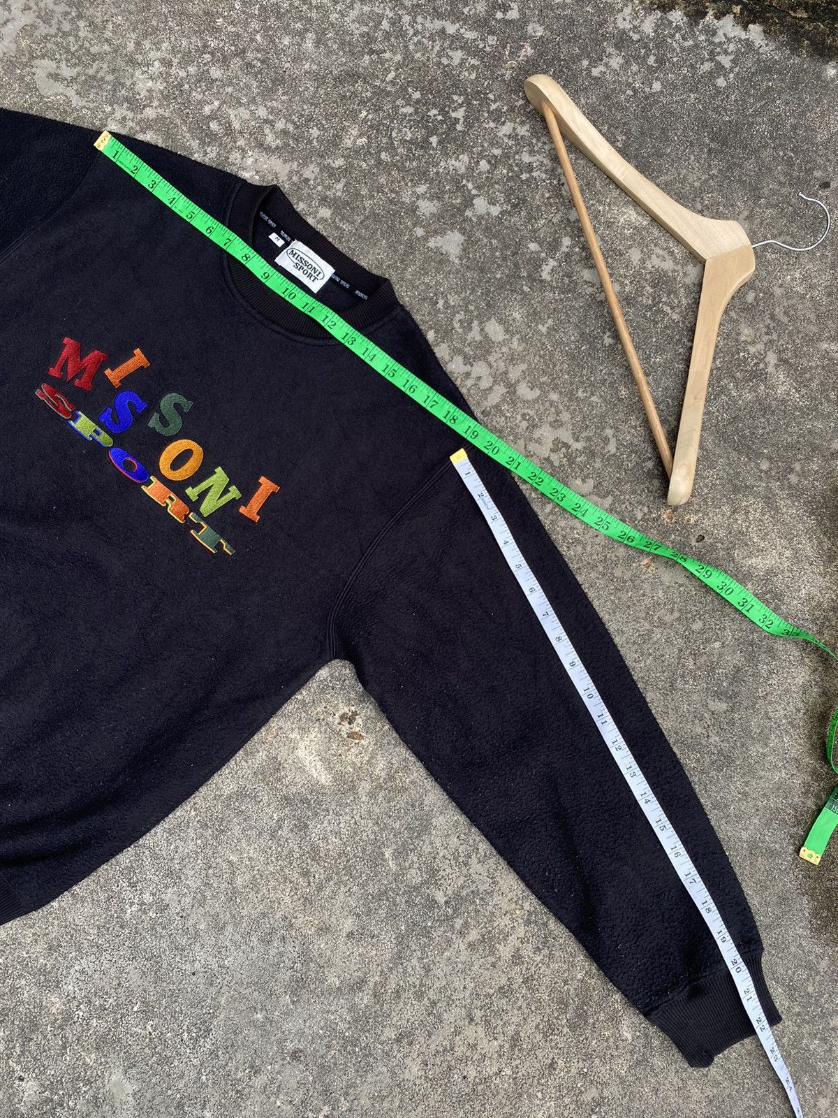 Missoni × Vintage Vintage Missoni Sport Embroidered Logo Sweatshirt Size US M / EU 48-50 / 2 - 10 Thumbnail