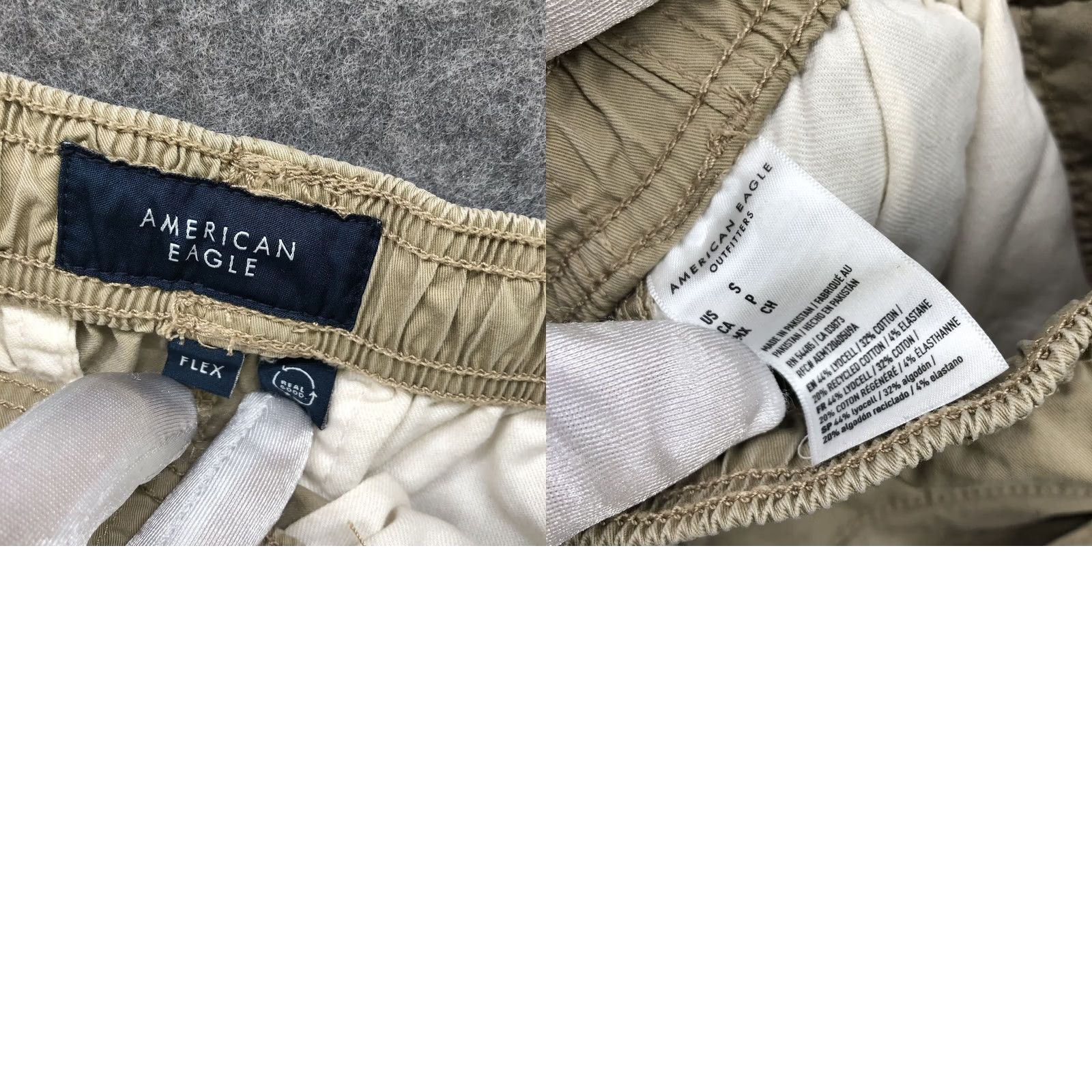 American Eagle Outfitters American Eagle Outfitters Flex Chino Jogger Pants Mens S Beige Lightweight Khaki Casual Pants Mens S Beige Athleisure Style Size US 29 - 8 Thumbnail